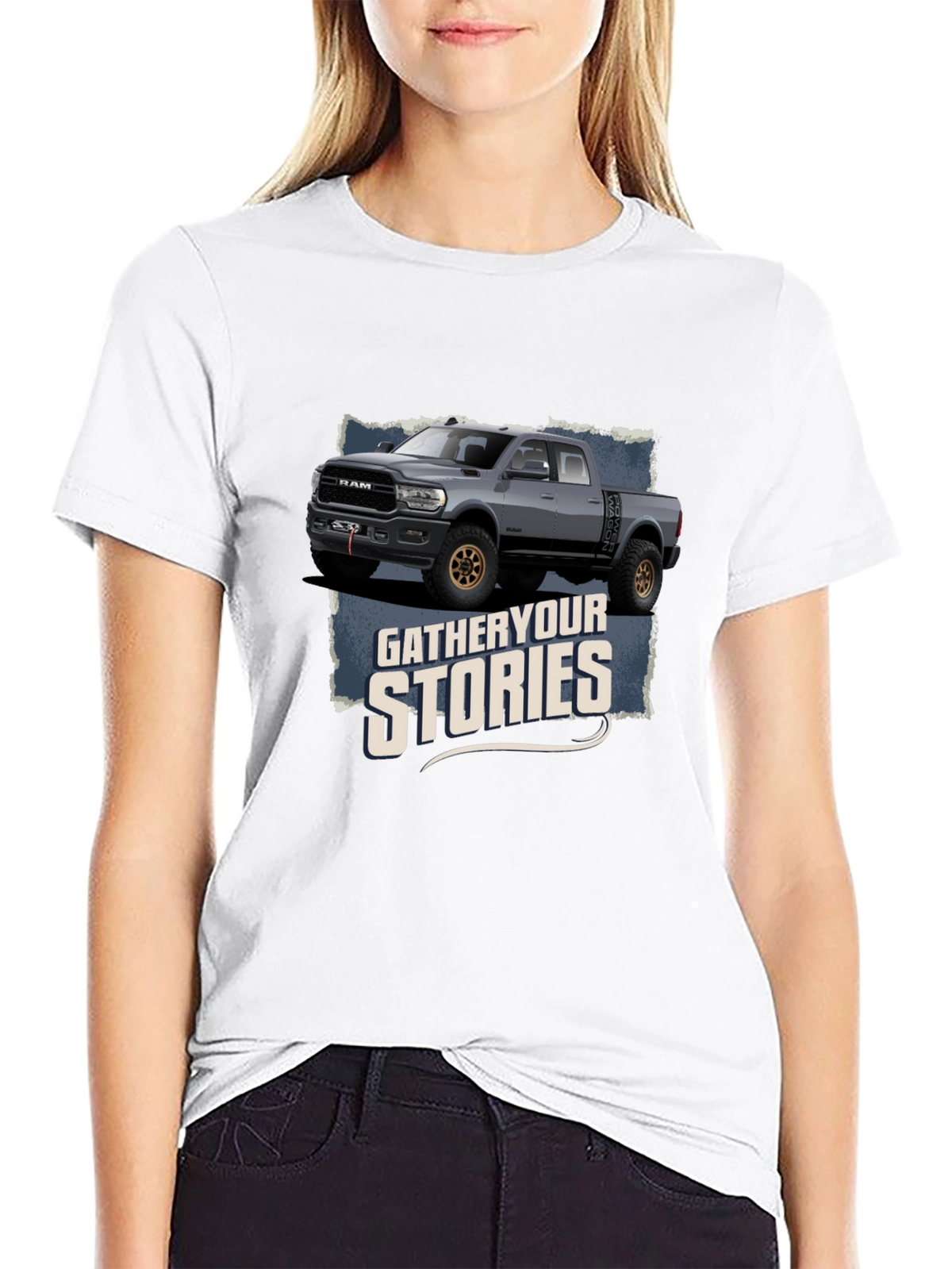 Gather Your Stories RAM Truck T-Shirt