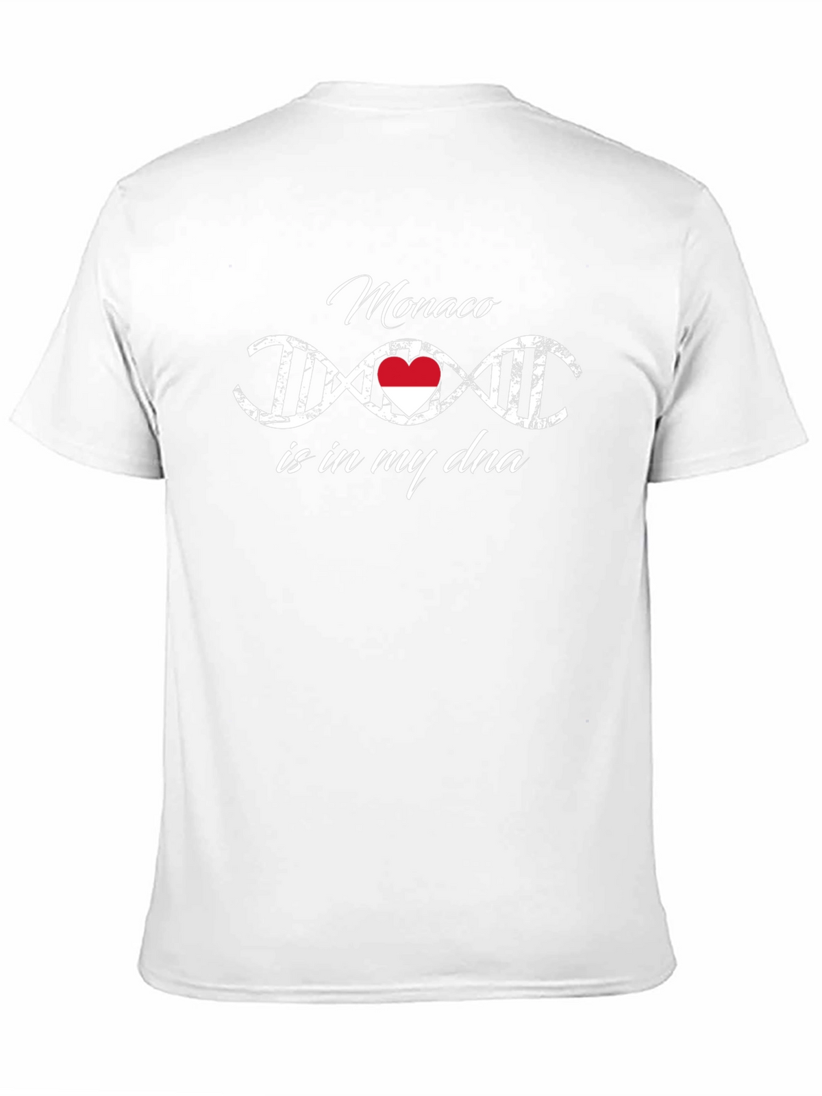 Monaco DNA T-Shirt - Black Cotton Tee