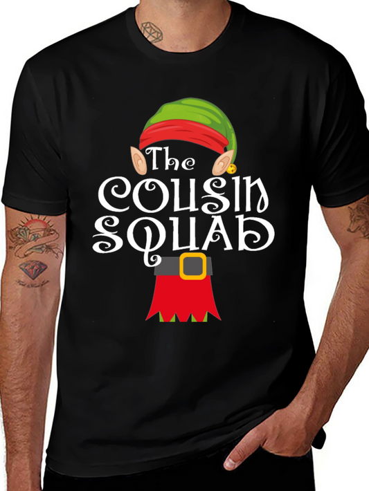 Cousin Squad Elf Christmas T-Shirt