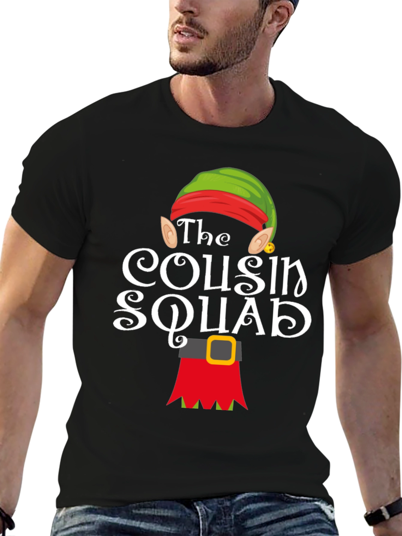 Cousin Squad Elf Christmas T-Shirt