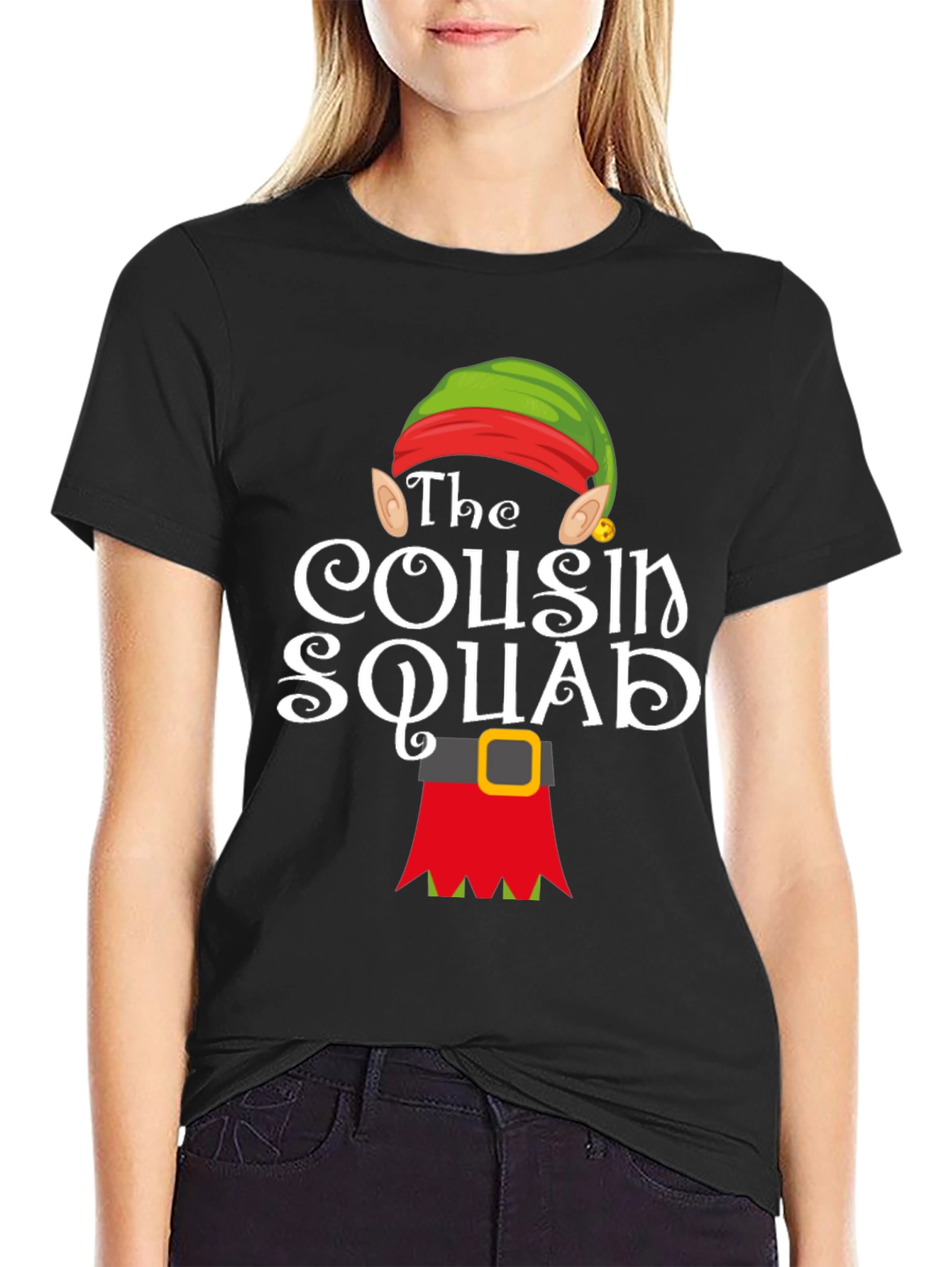Cousin Squad Elf Christmas T-Shirt