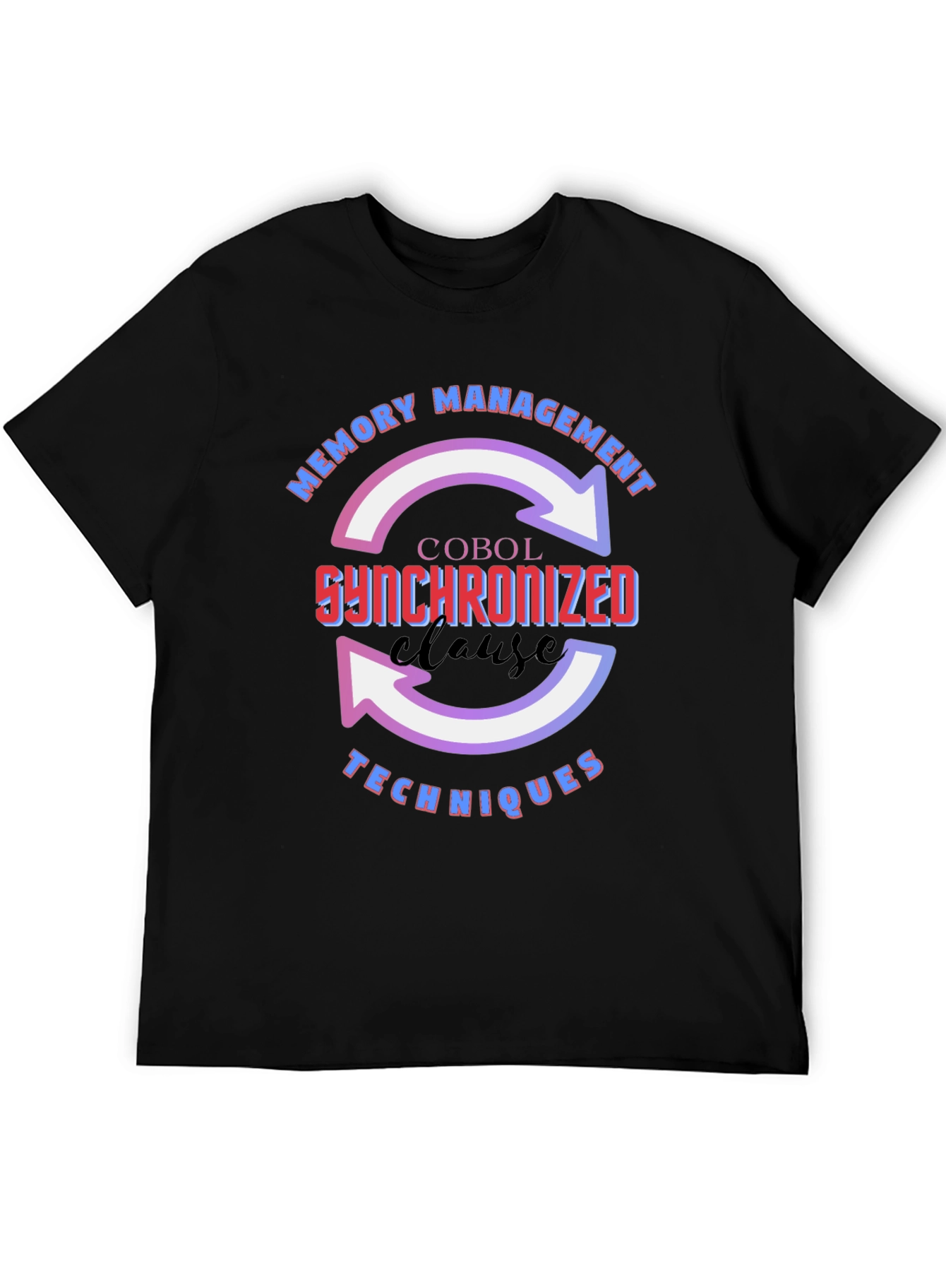 Cobol Synchronized Clause T-Shirt