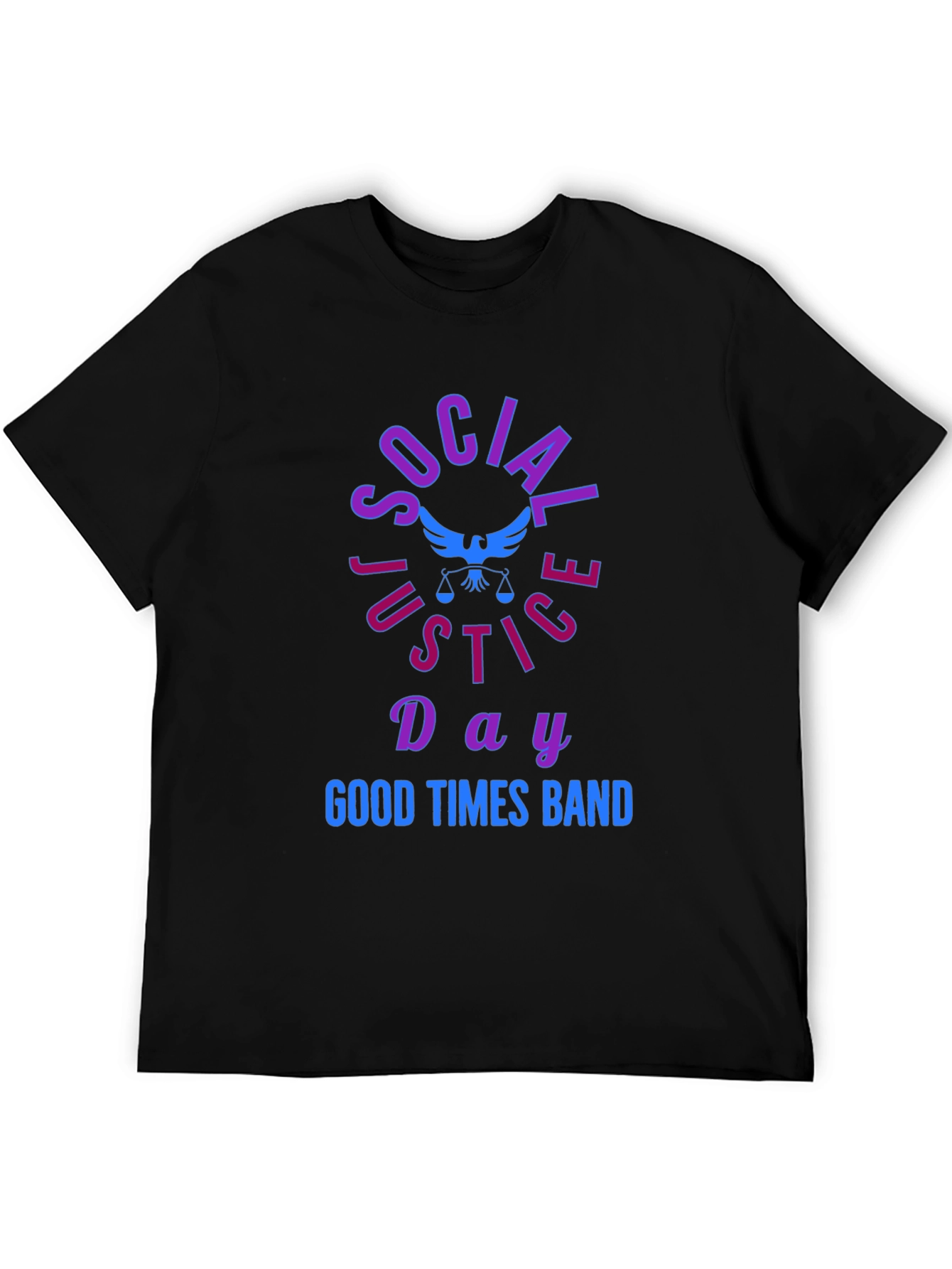 Social Justice Day T-Shirt Good Times Band Tee