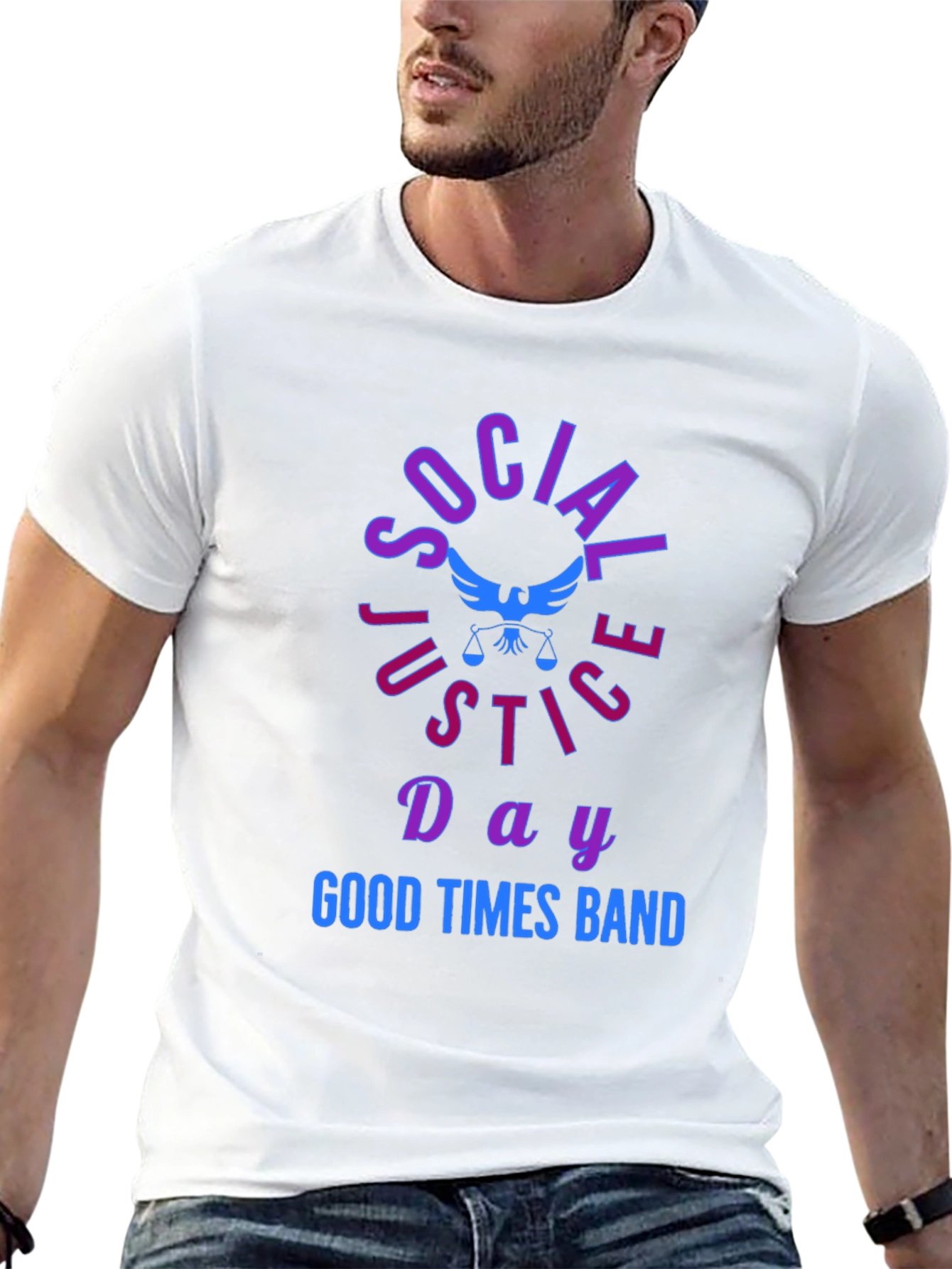 Social Justice Day T-Shirt Good Times Band Tee