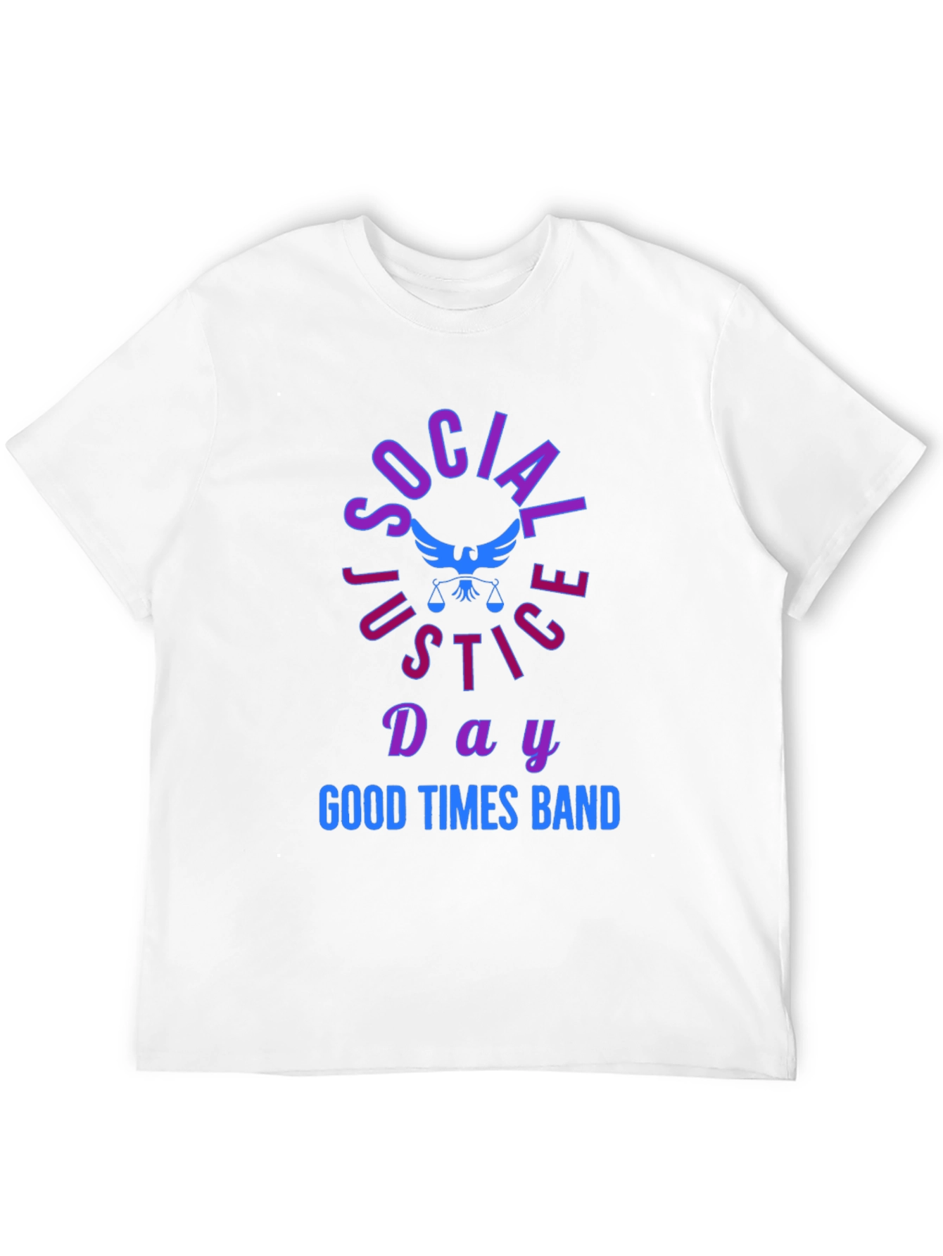 Social Justice Day T-Shirt Good Times Band Tee