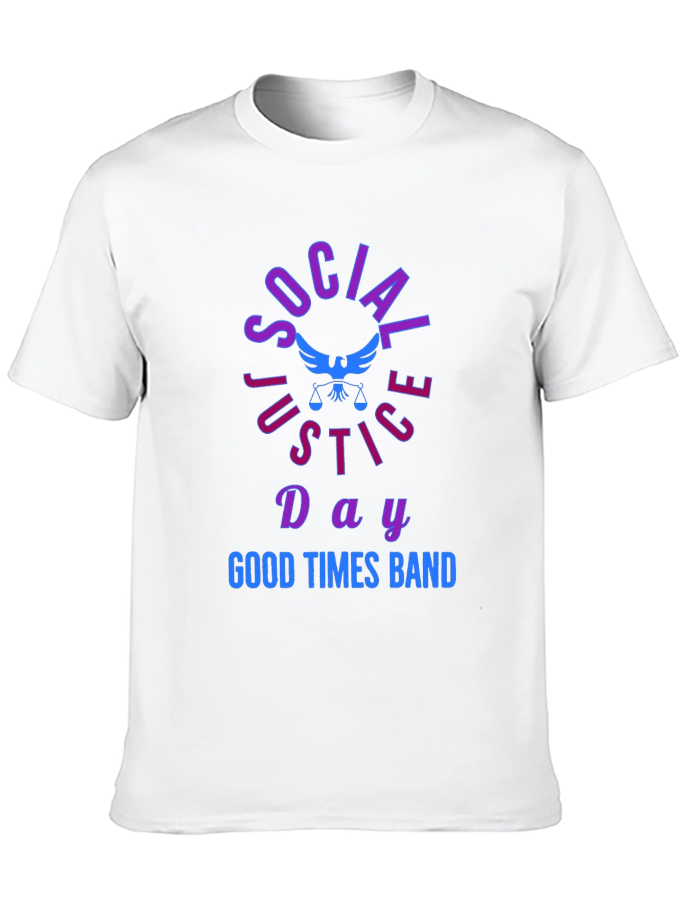Social Justice Day T-Shirt Good Times Band Tee