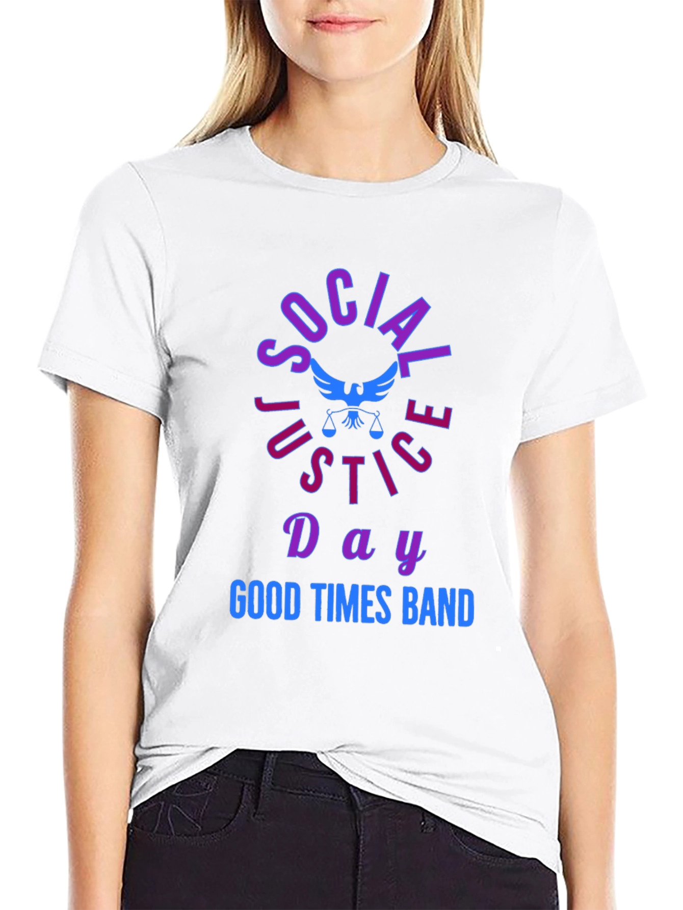 Social Justice Day T-Shirt Good Times Band Tee