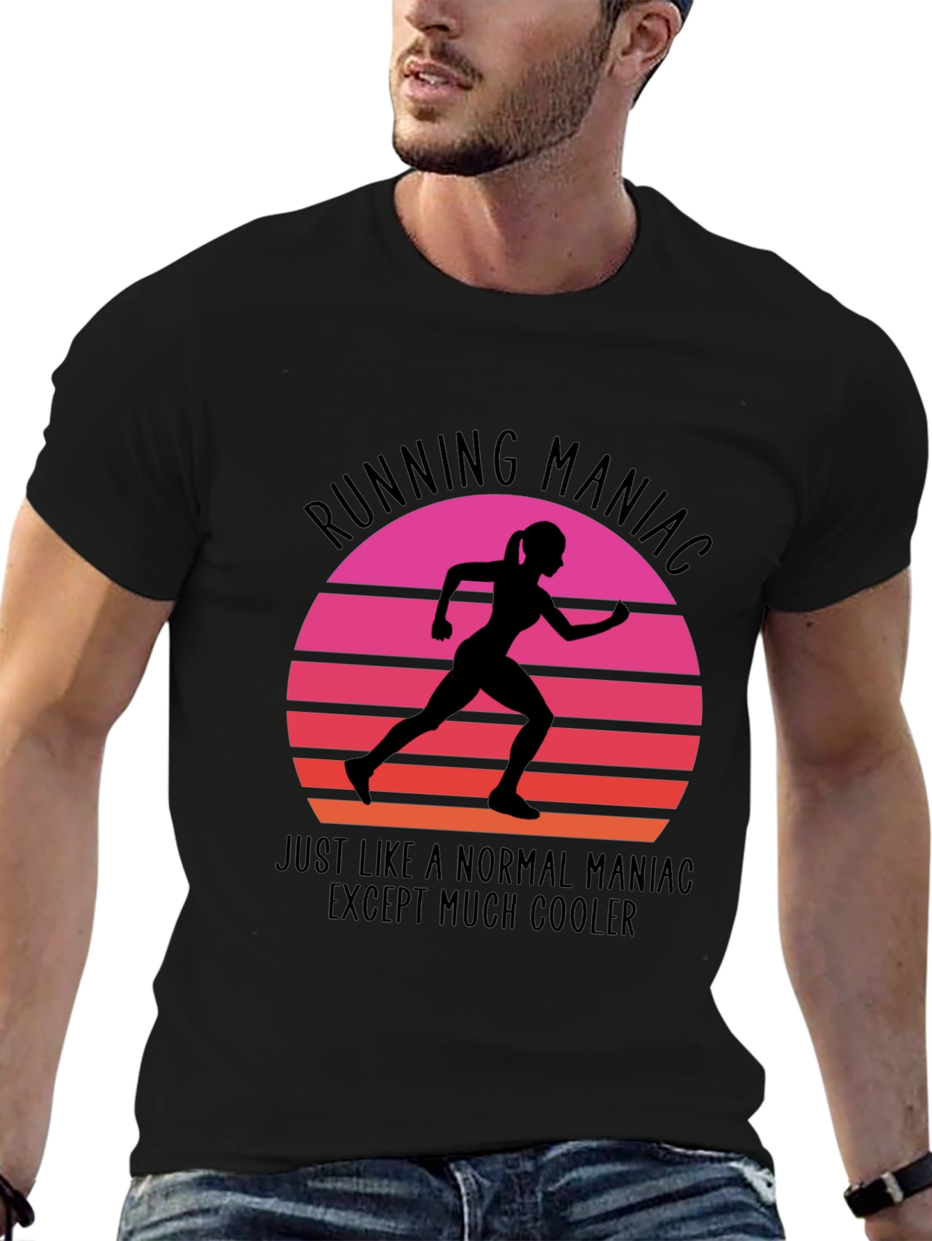 Running Maniac Graphic Tee