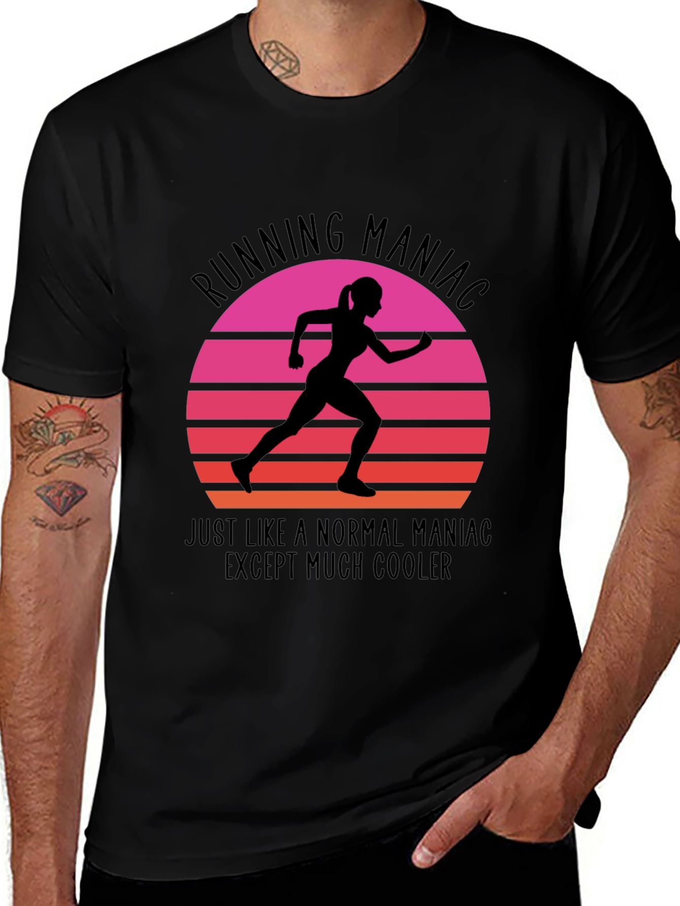 Running Maniac Graphic Tee
