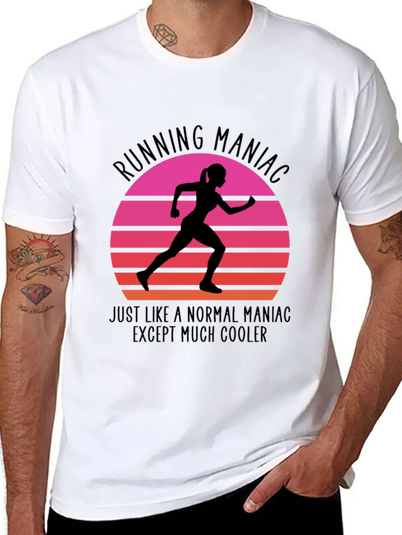 Running Maniac Graphic Tee