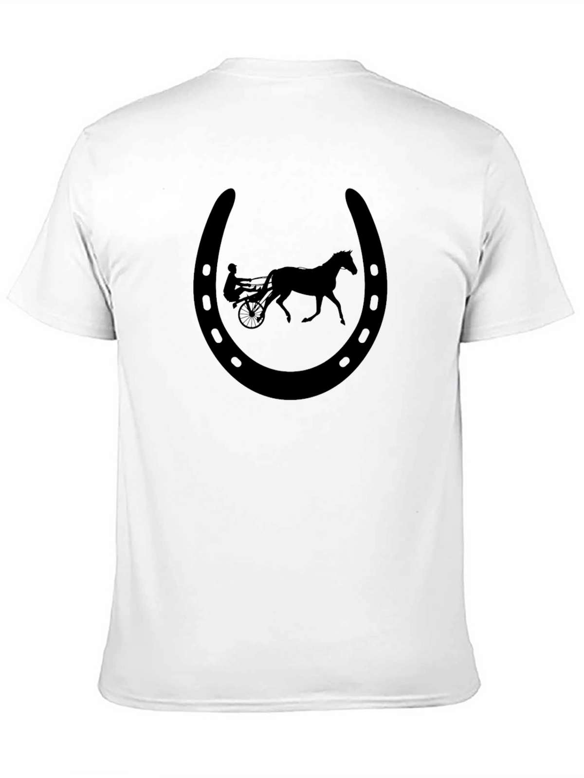 Horse and Carriage Horseshoe Graphic Tee