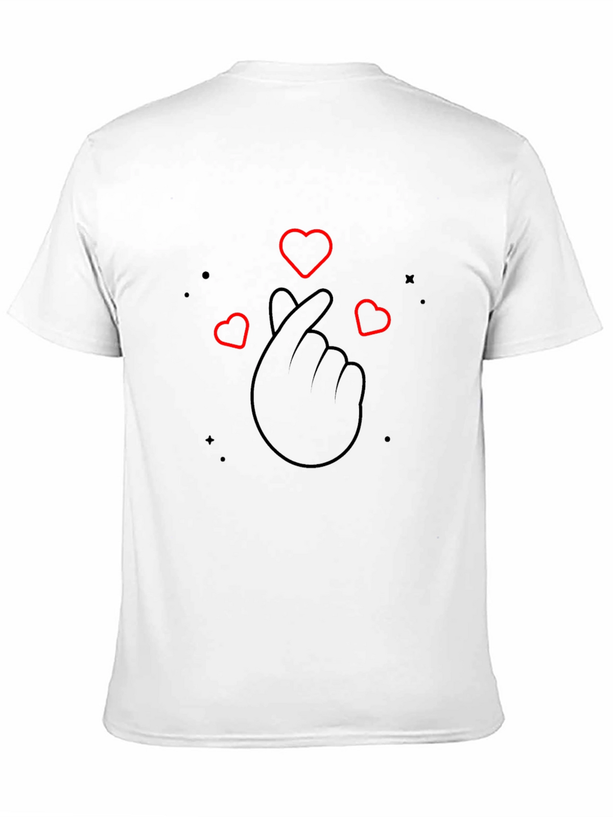 Finger Heart T-Shirt - K-Pop Love