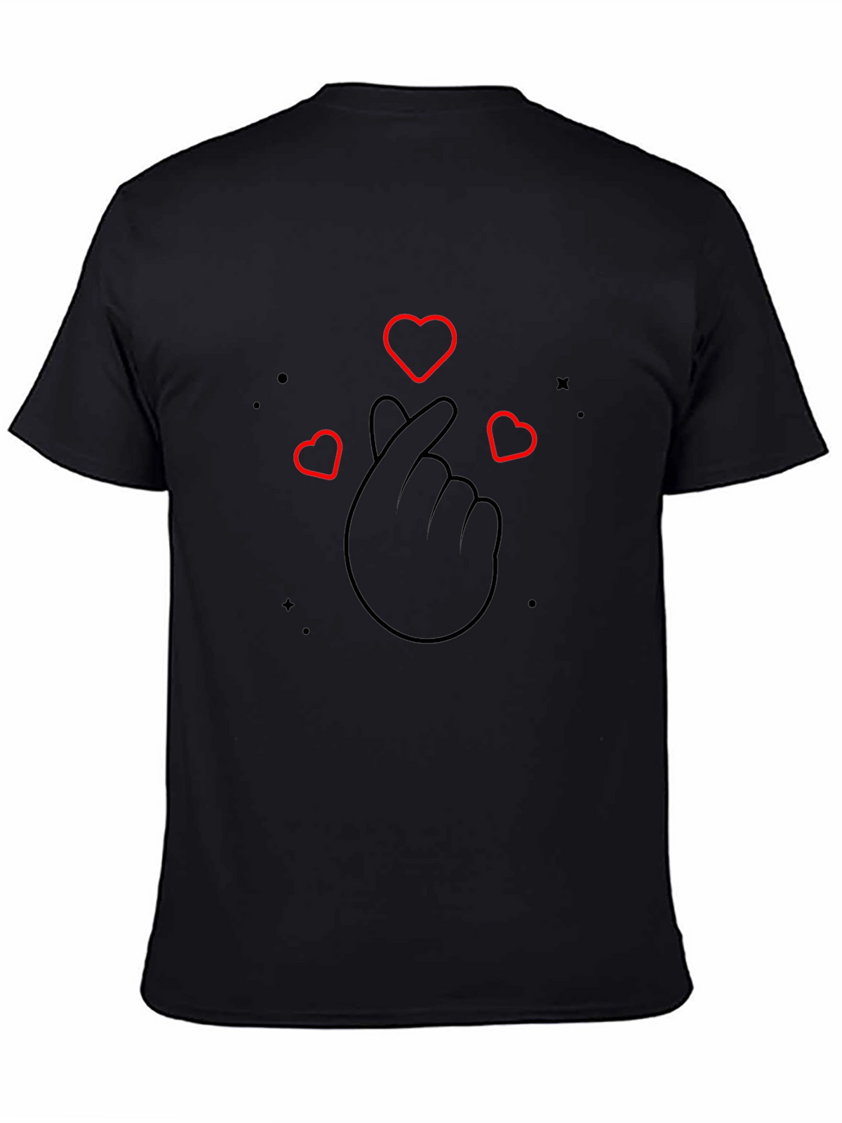 Finger Heart T-Shirt - K-Pop Love