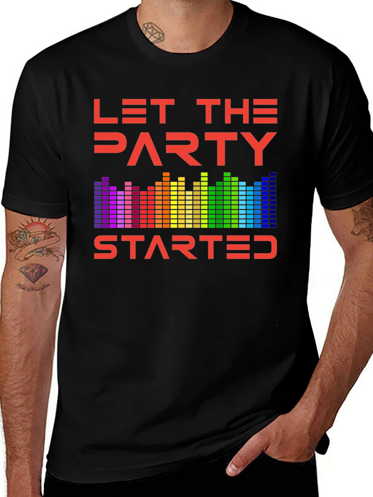 Let The Party Started Graphic Tee