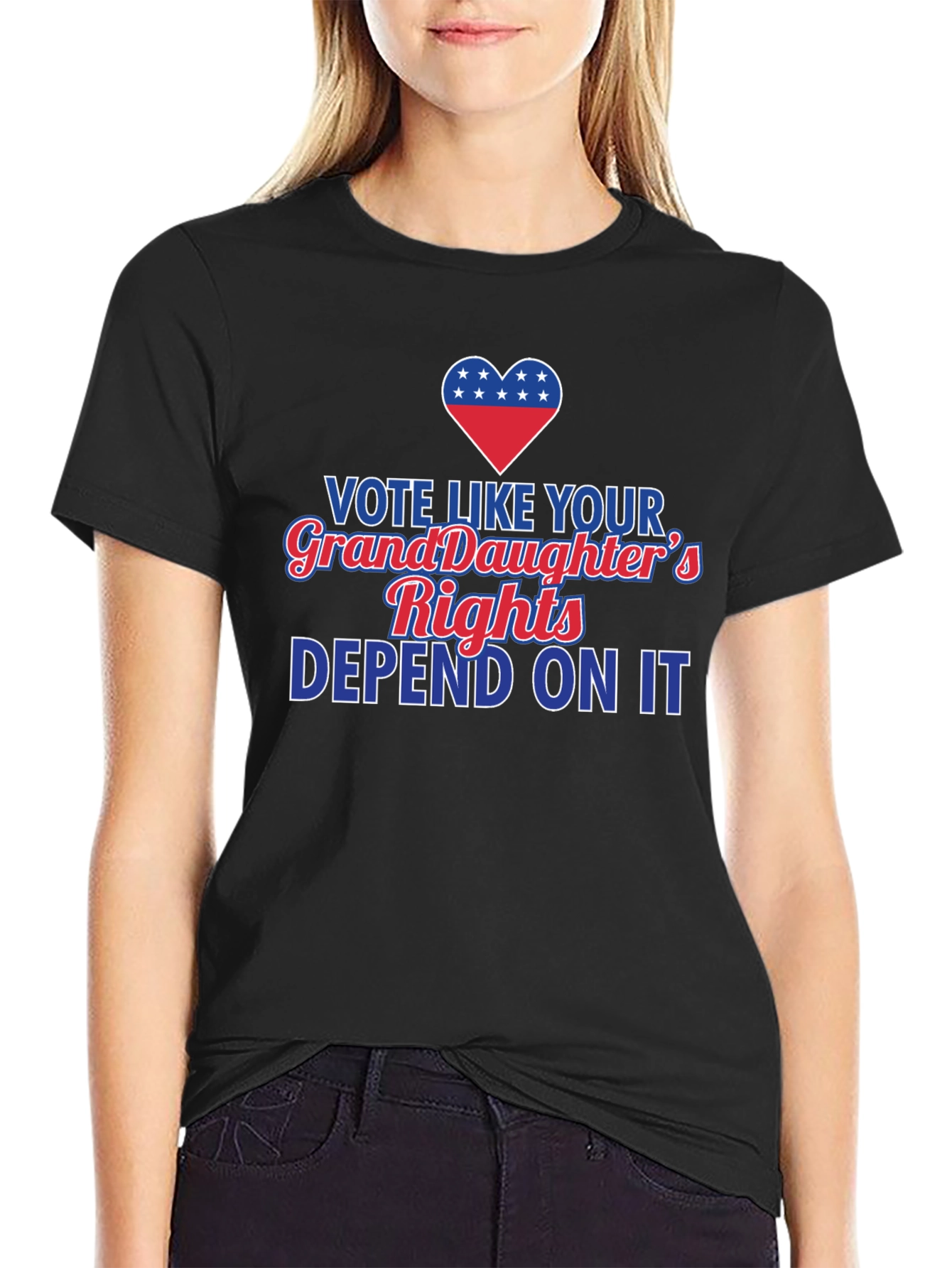 Vote Like Your Granddaughters Rights Depend On It T-Shirt