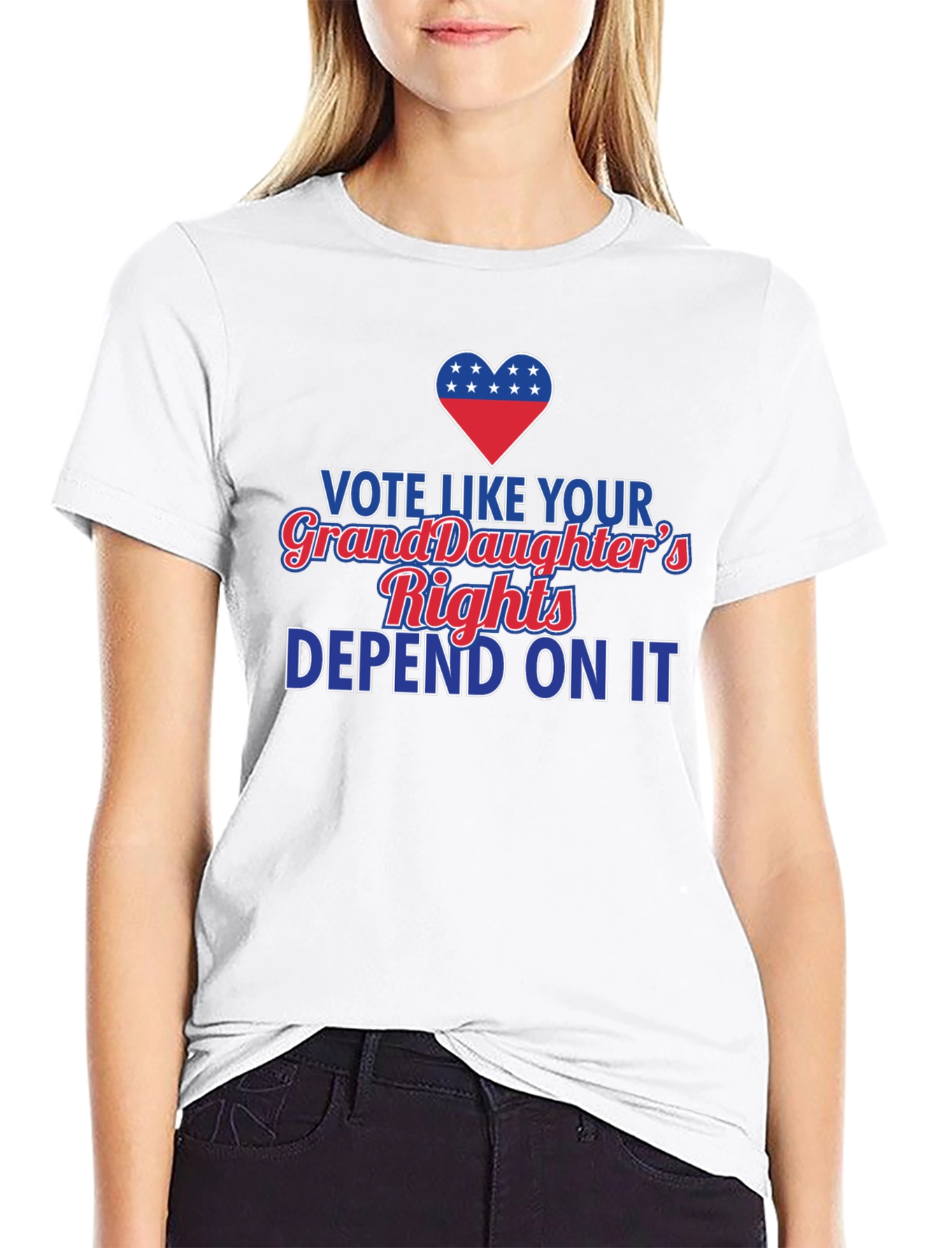 Vote Like Your Granddaughters Rights Depend On It T-Shirt