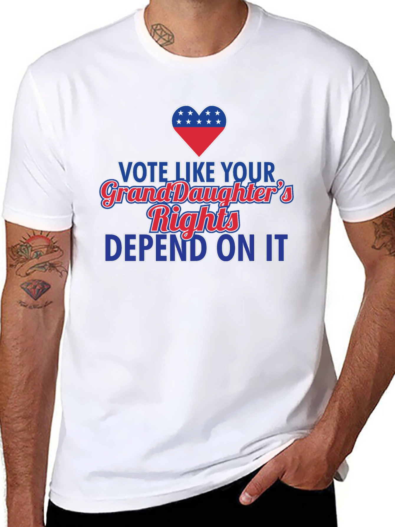 Vote Like Your Granddaughters Rights Depend On It T-Shirt