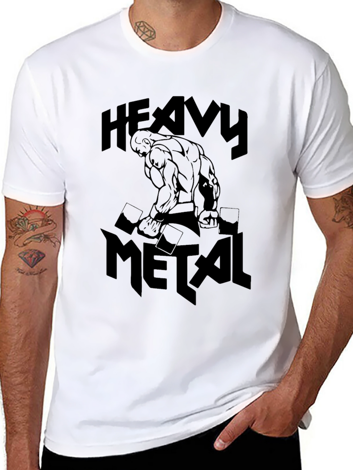 Heavy Metal Gym T-Shirt - Bodybuilding