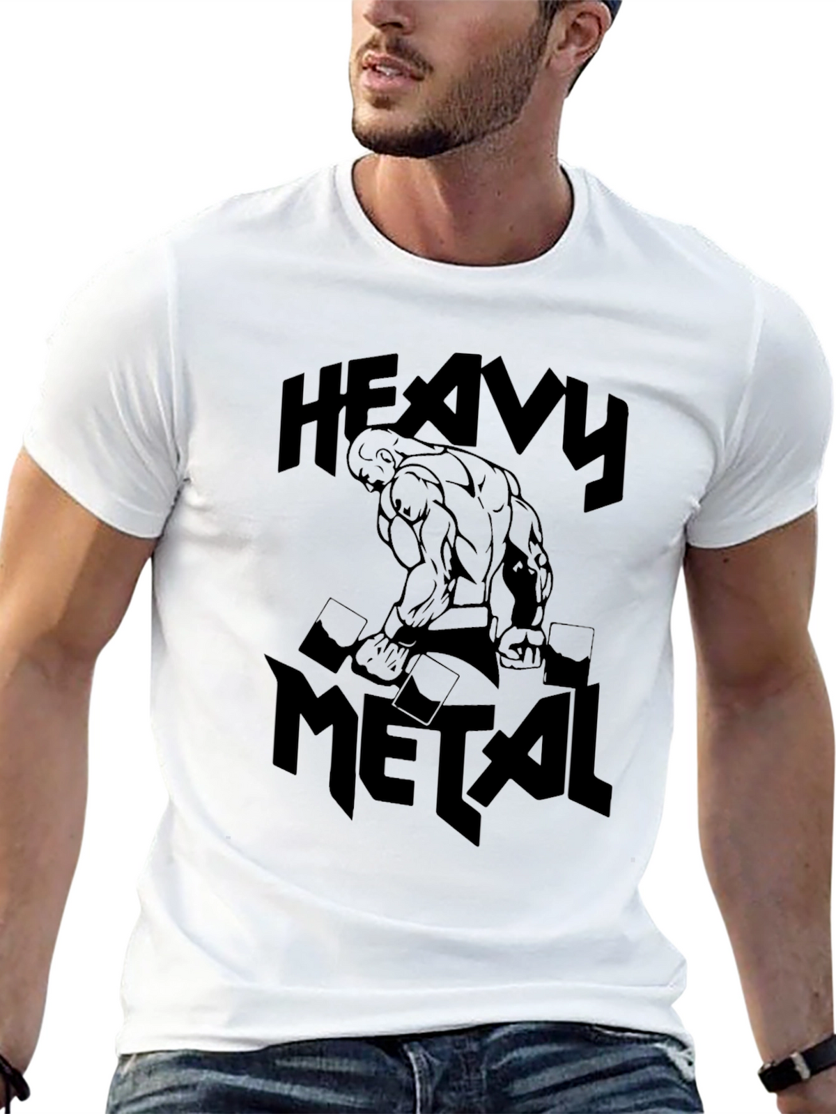 Heavy Metal Gym T-Shirt - Bodybuilding