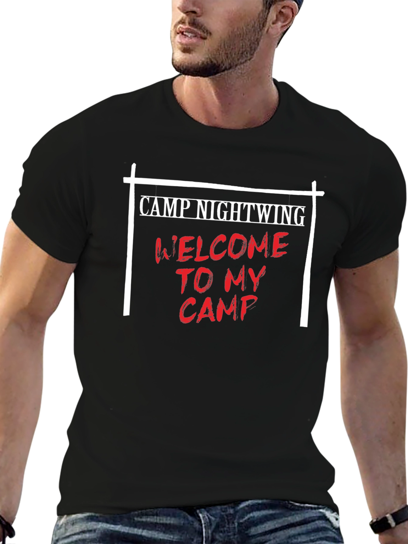 Camp Nightwing Graphic T-Shirt