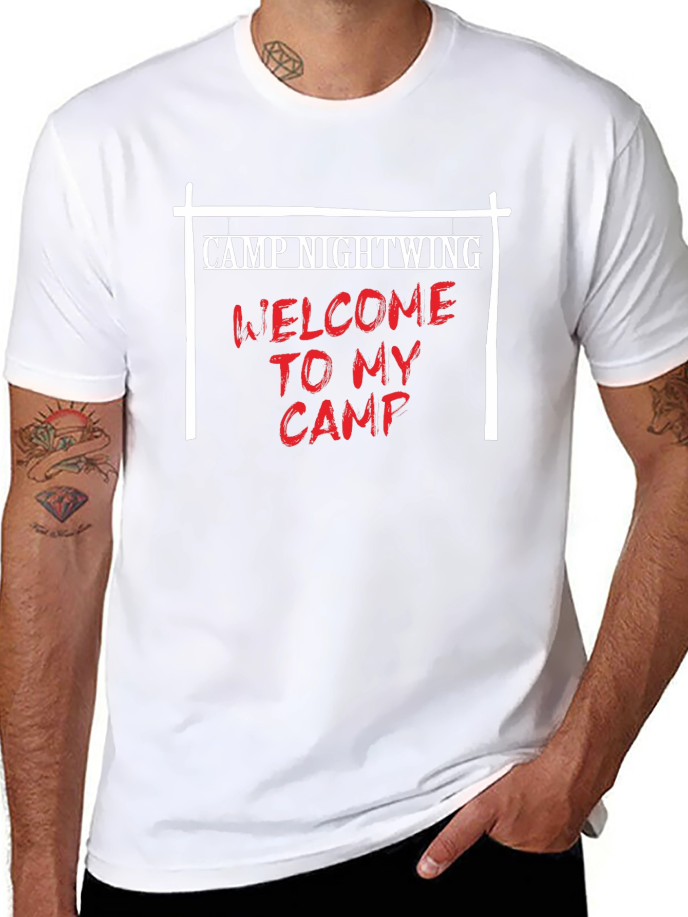 Camp Nightwing Graphic T-Shirt