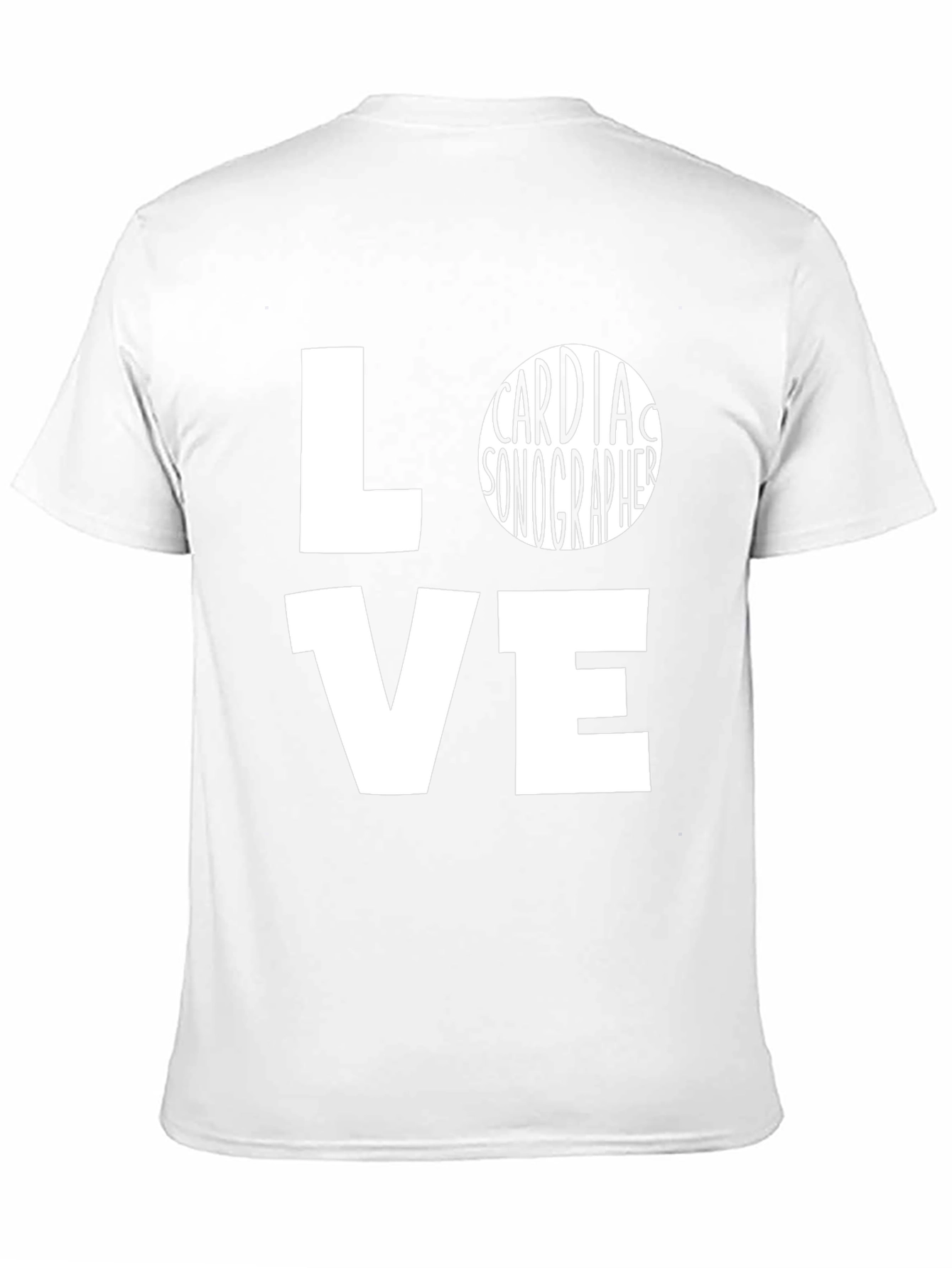 Cardiac Sonographer Love Graphic T-Shirt