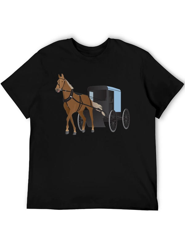 Horse Drawn Carriage T-Shirt