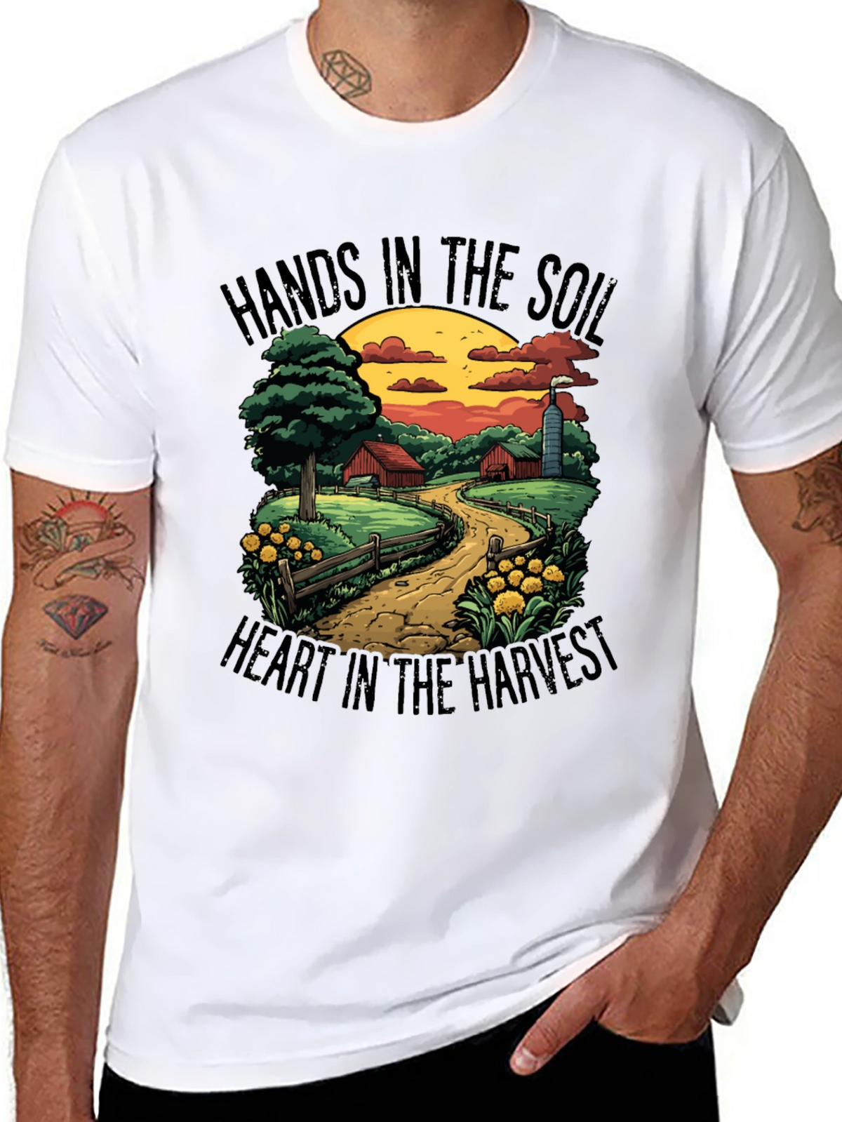 Hands in the Soil T-Shirt - Farm Life Tee