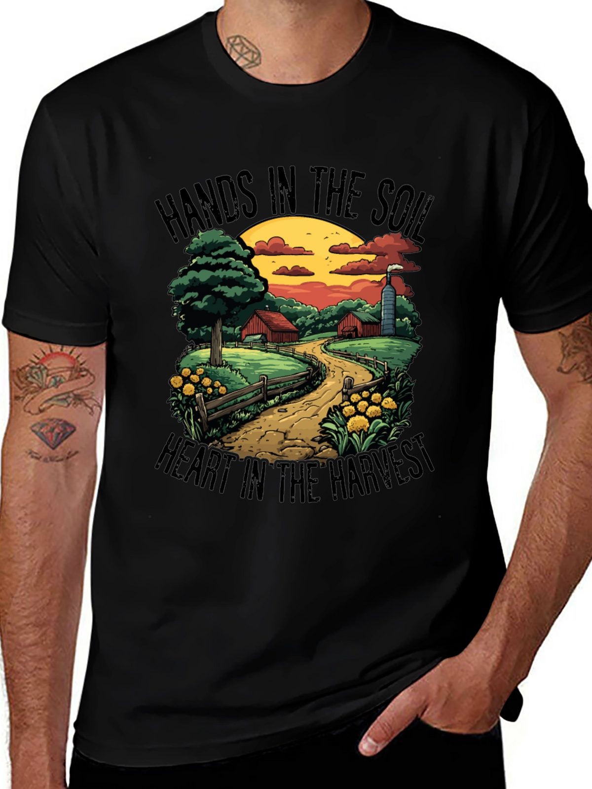 Hands in the Soil T-Shirt - Farm Life Tee
