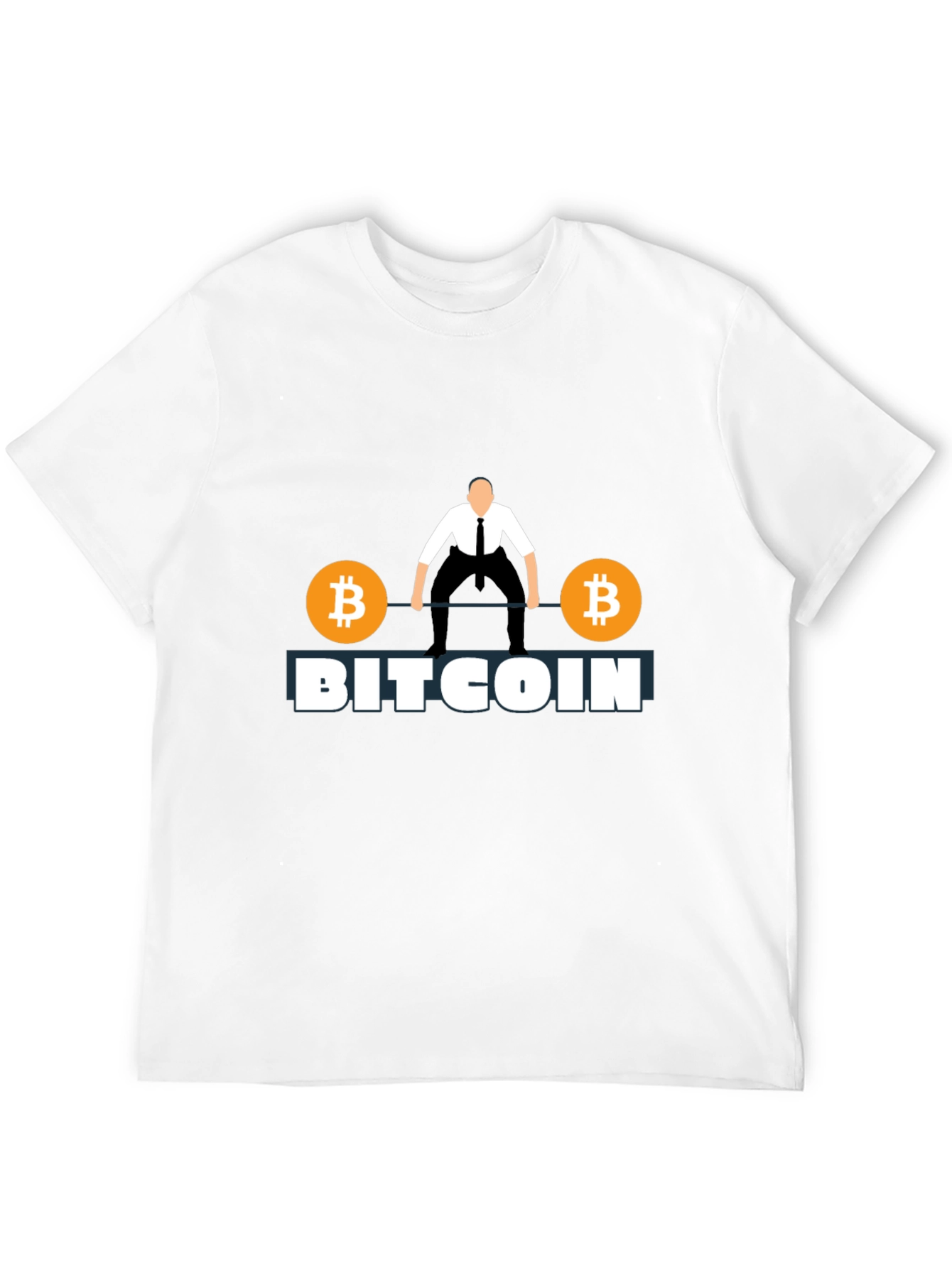 Bitcoin Lifting T-Shirt - Crypto Investor Tee