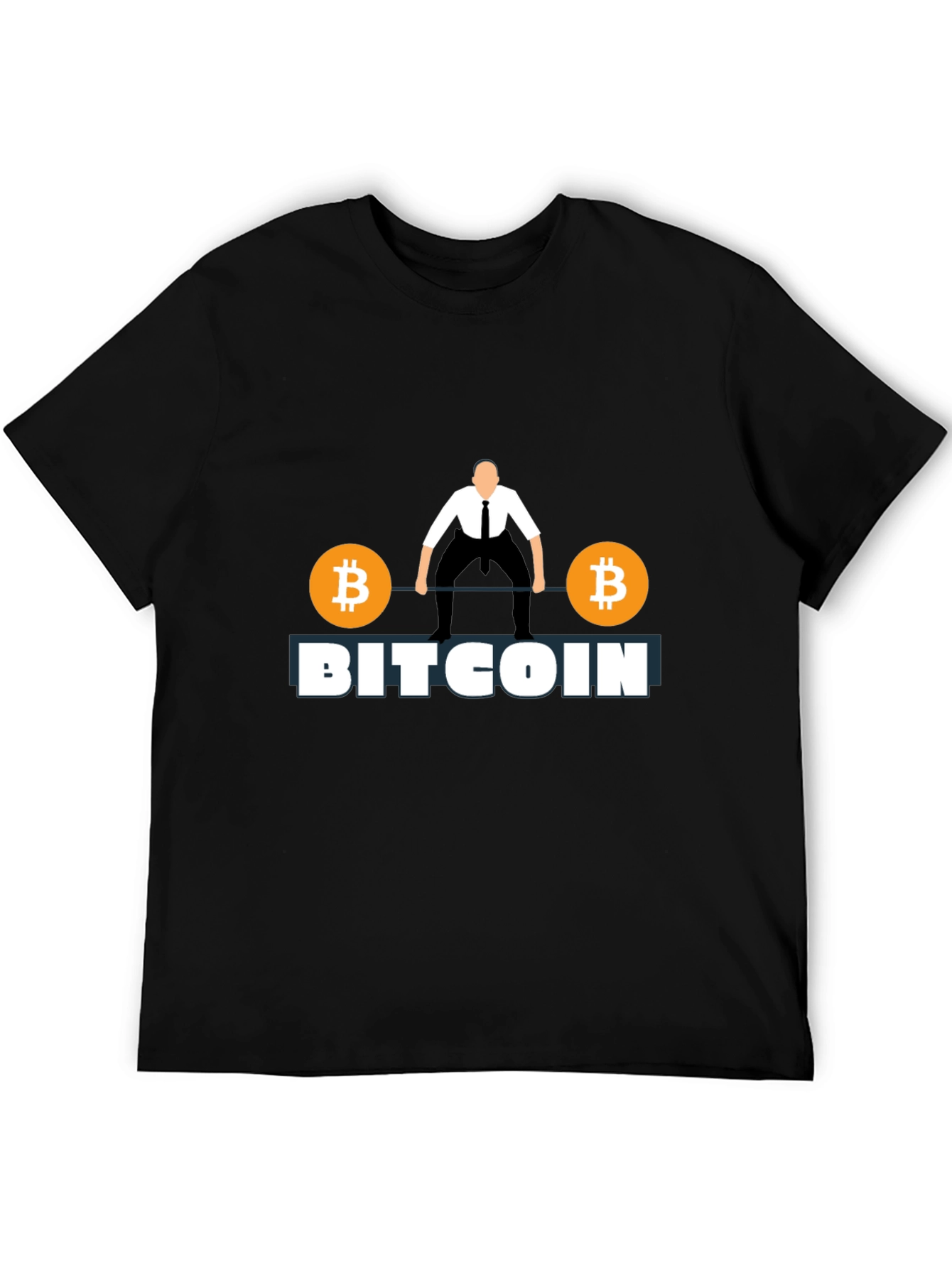 Bitcoin Lifting T-Shirt - Crypto Investor Tee