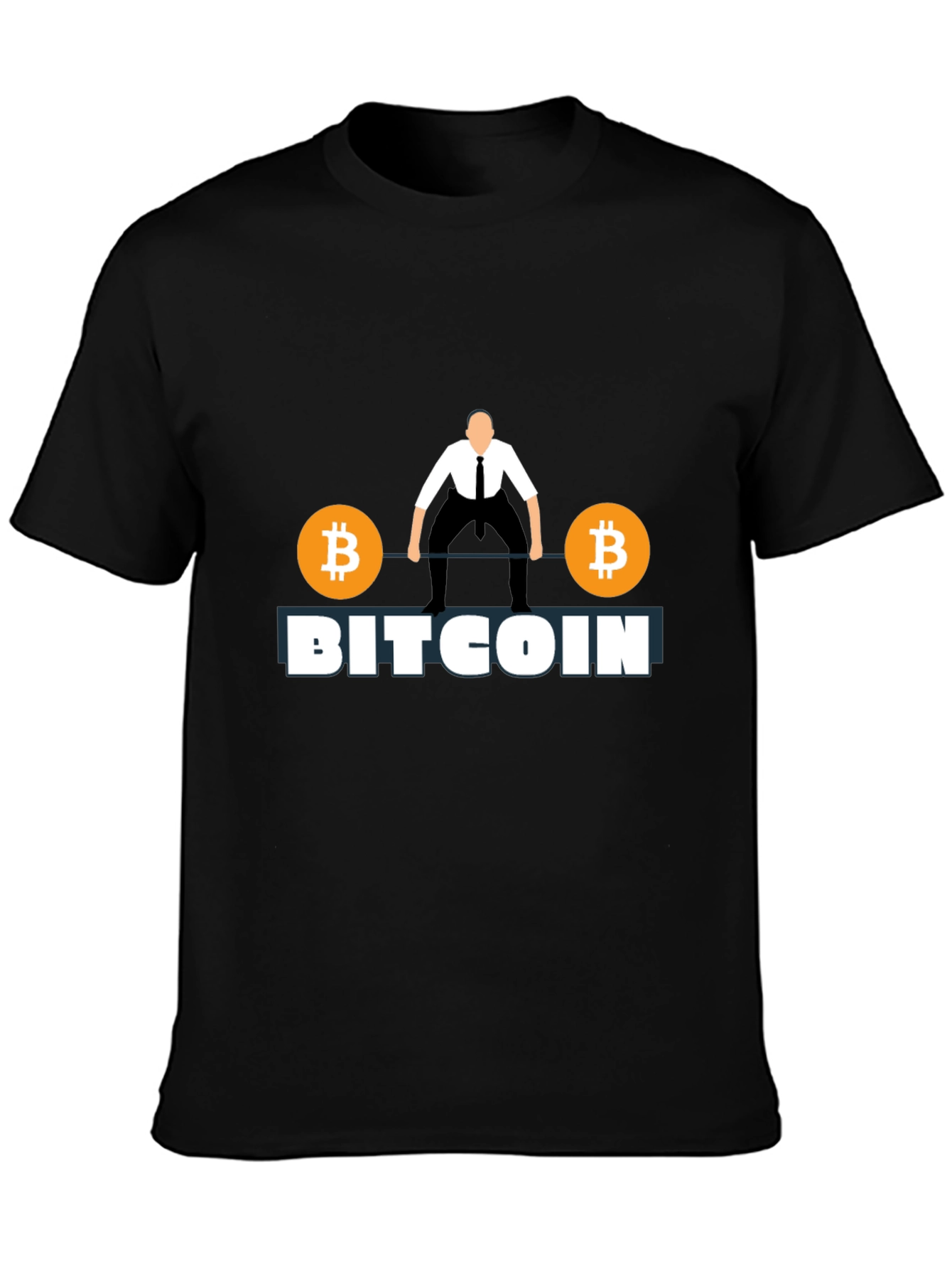 Bitcoin Lifting T-Shirt - Crypto Investor Tee
