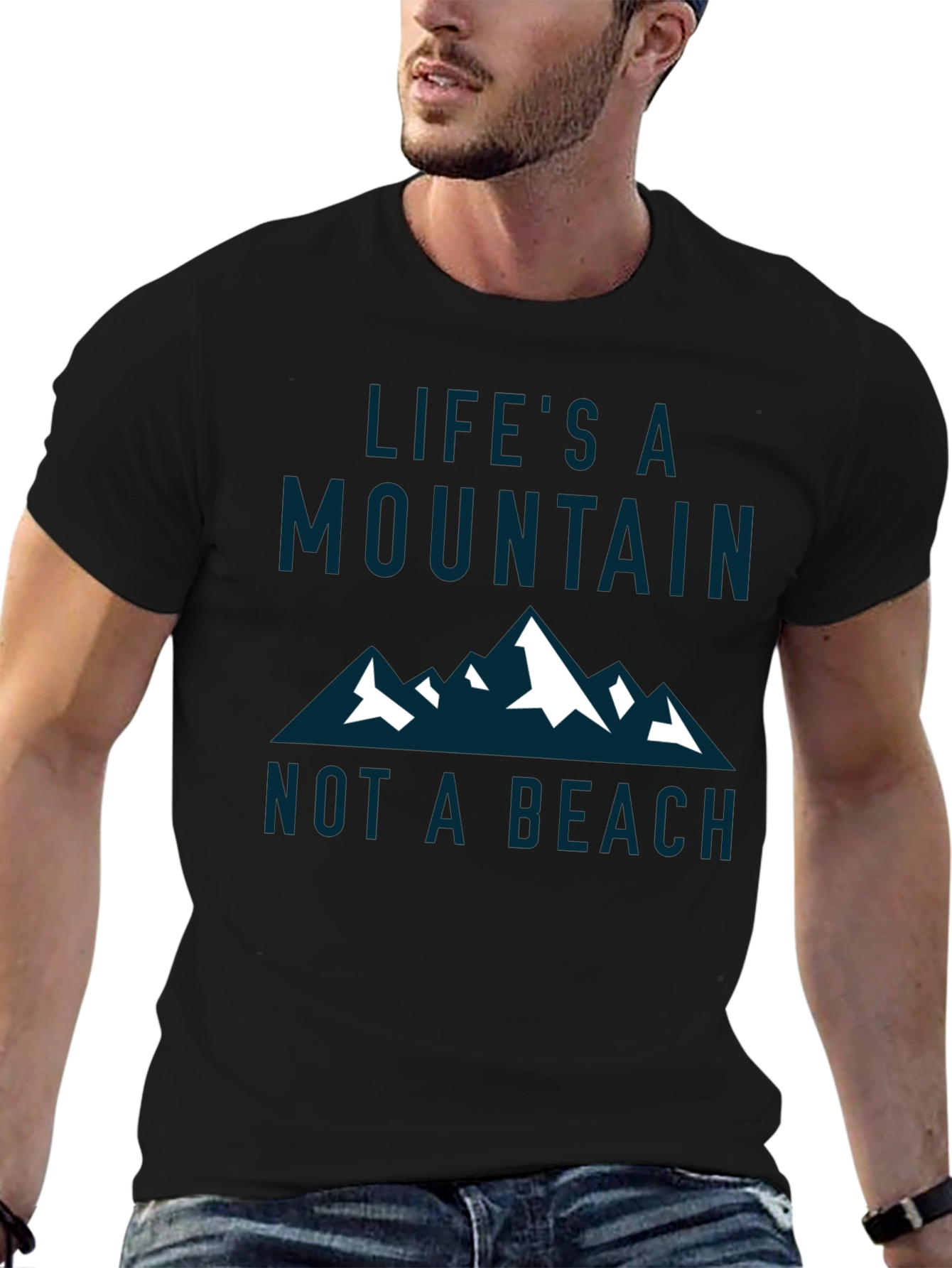 Lifes a Mountain T-Shirt - Adventure Graphic Tee