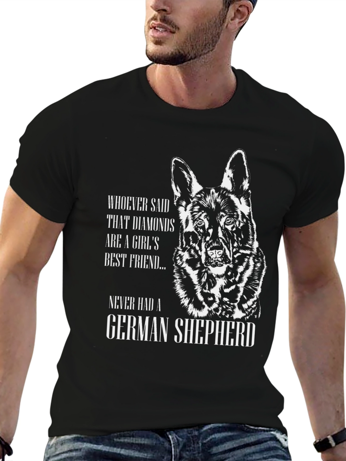 German Shepherd T-Shirt - Dog Lover Apparel