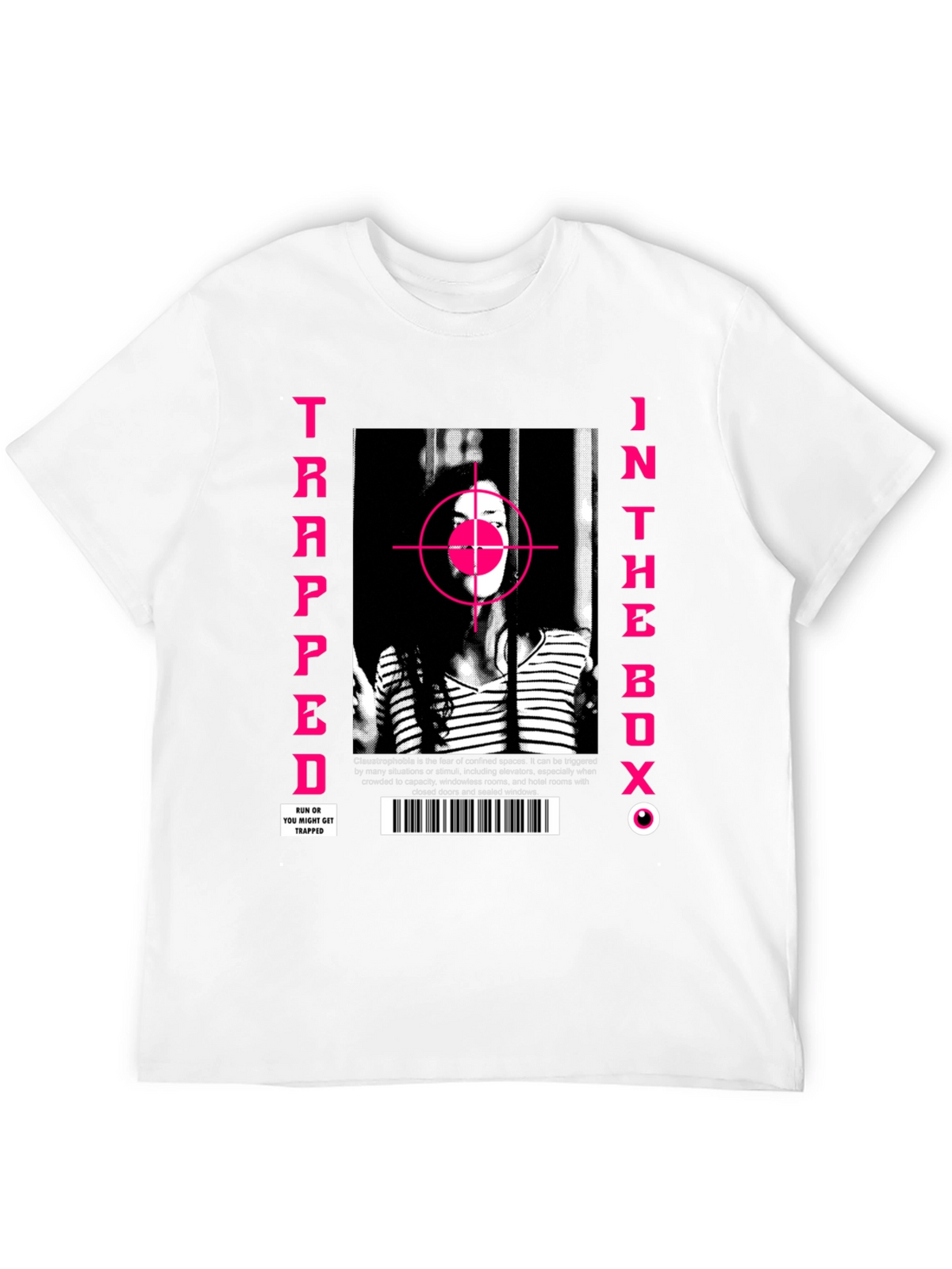 Trapped in the Box Graphic Tee - Edgy Streetwear