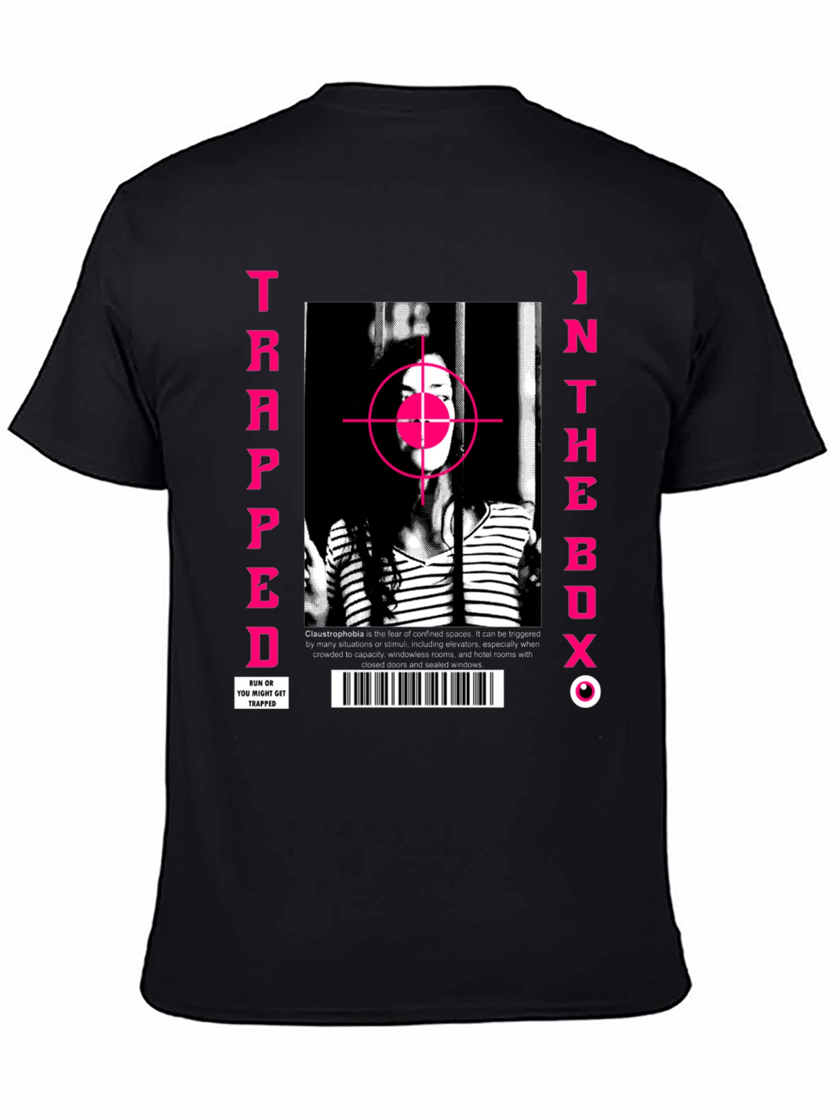 Trapped in the Box Graphic Tee - Edgy Streetwear