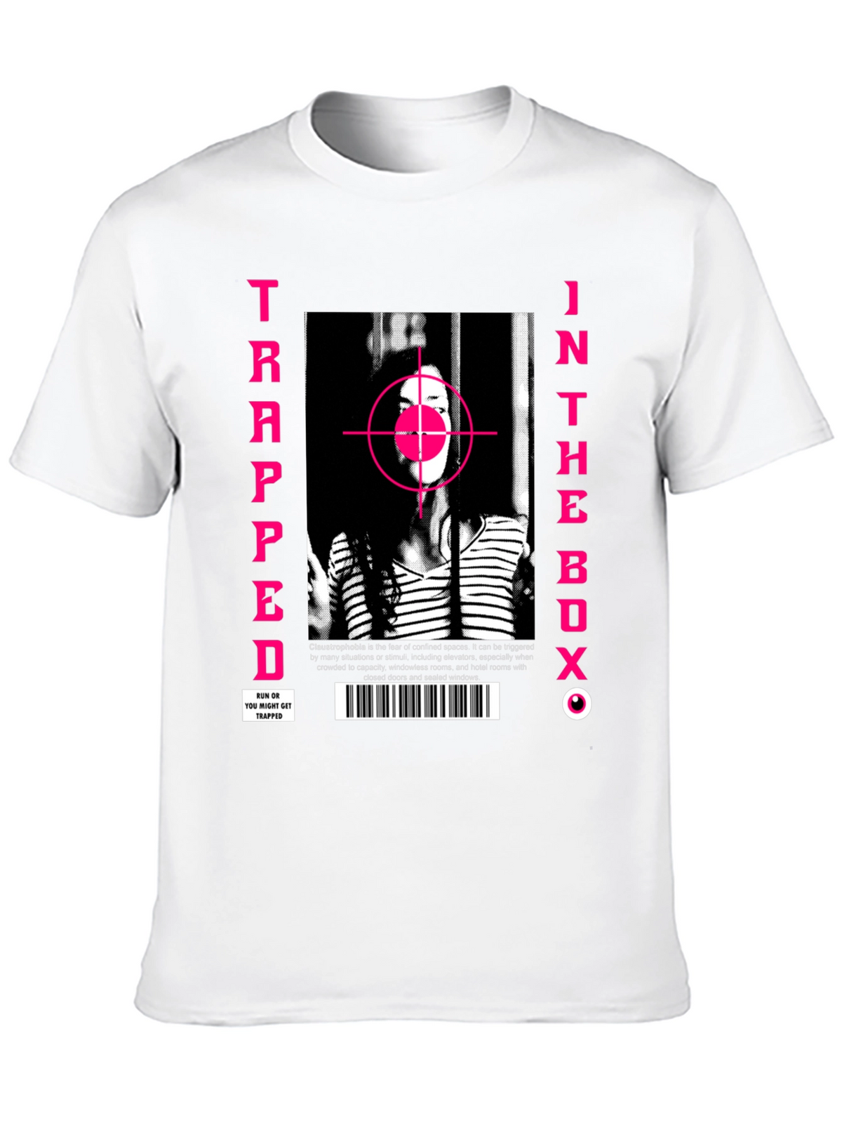 Trapped in the Box Graphic Tee - Edgy Streetwear