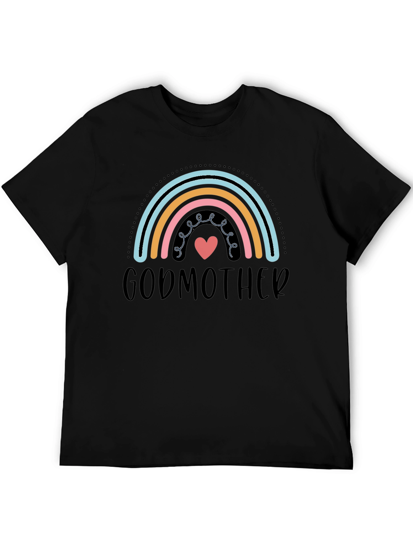 Godmother Rainbow Heart T-Shirt