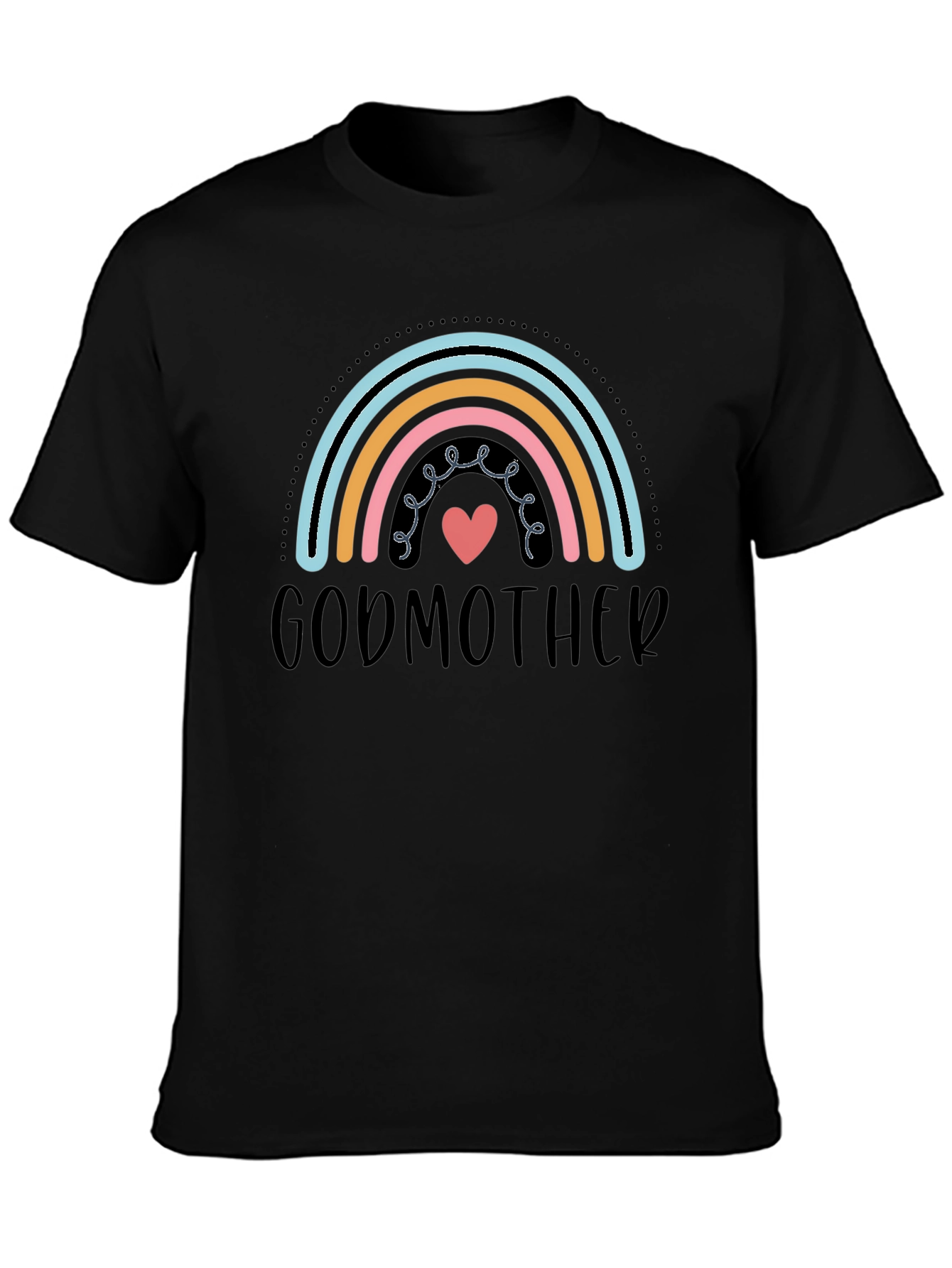 Godmother Rainbow Heart T-Shirt