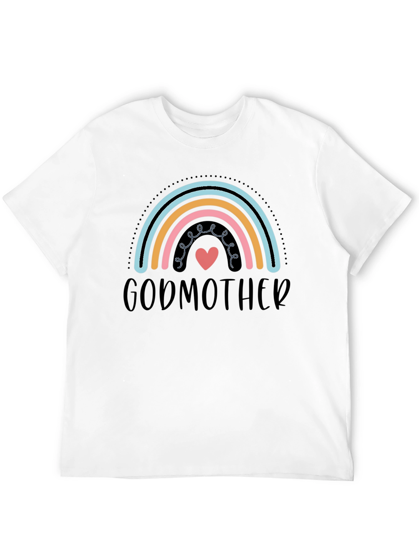 Godmother Rainbow Heart T-Shirt