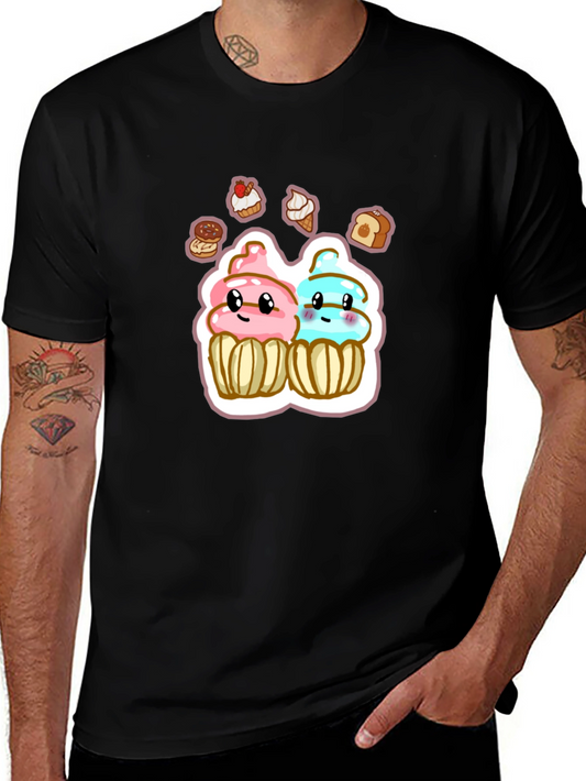 Cute Cartoon Cupcake T-Shirt