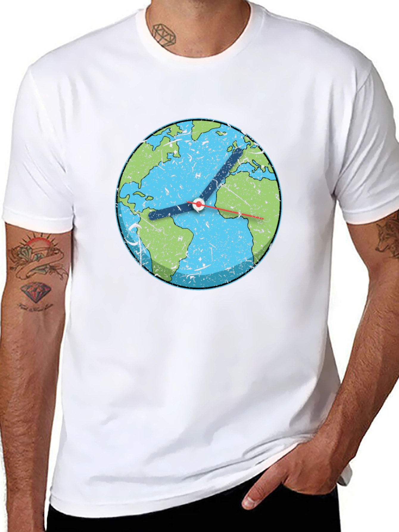 Earth Time T-Shirt - Save the Planet