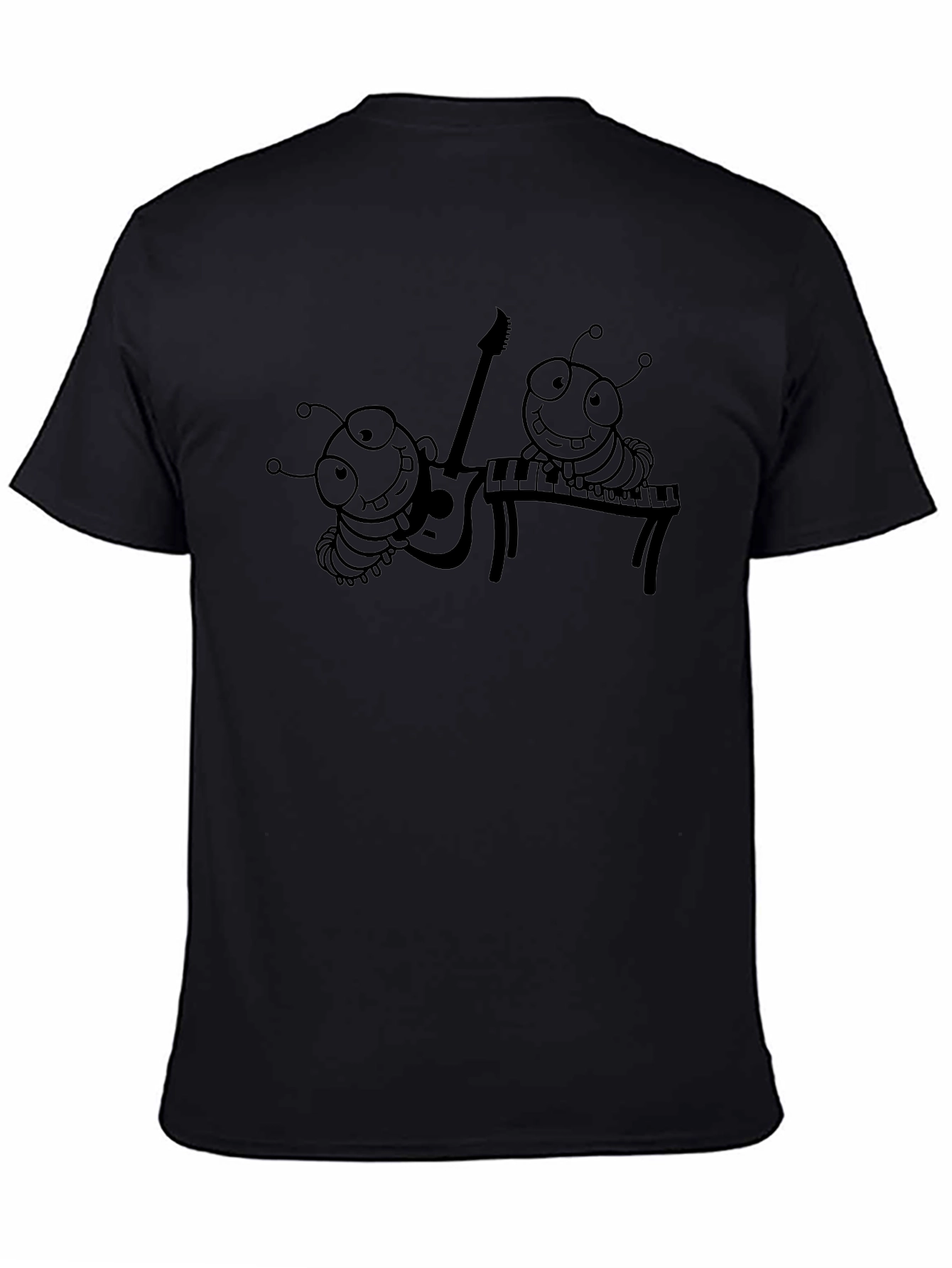 Cartoon Music Bugs Graphic Tee