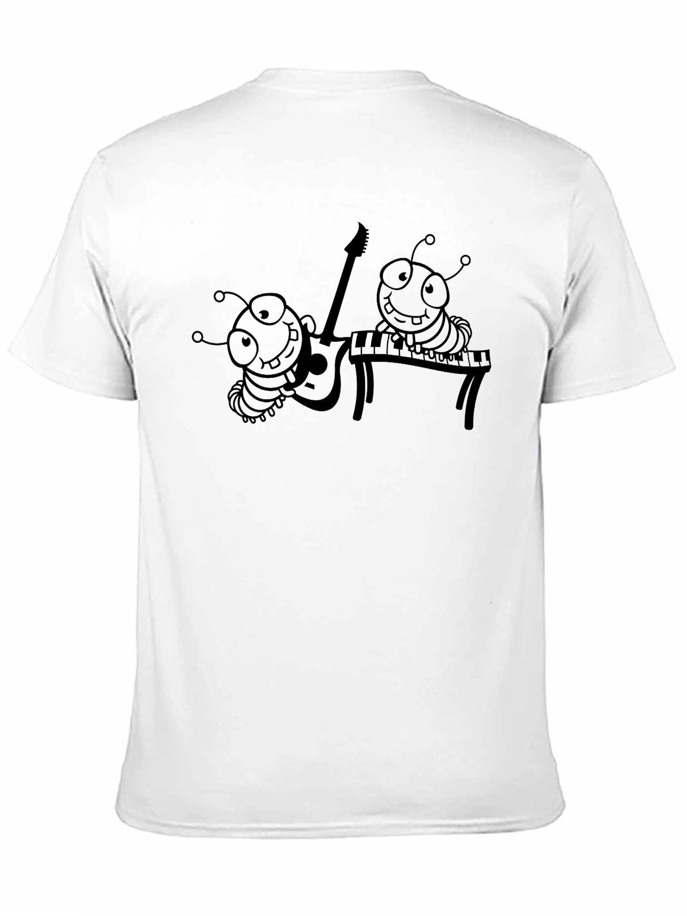 Cartoon Music Bugs Graphic Tee