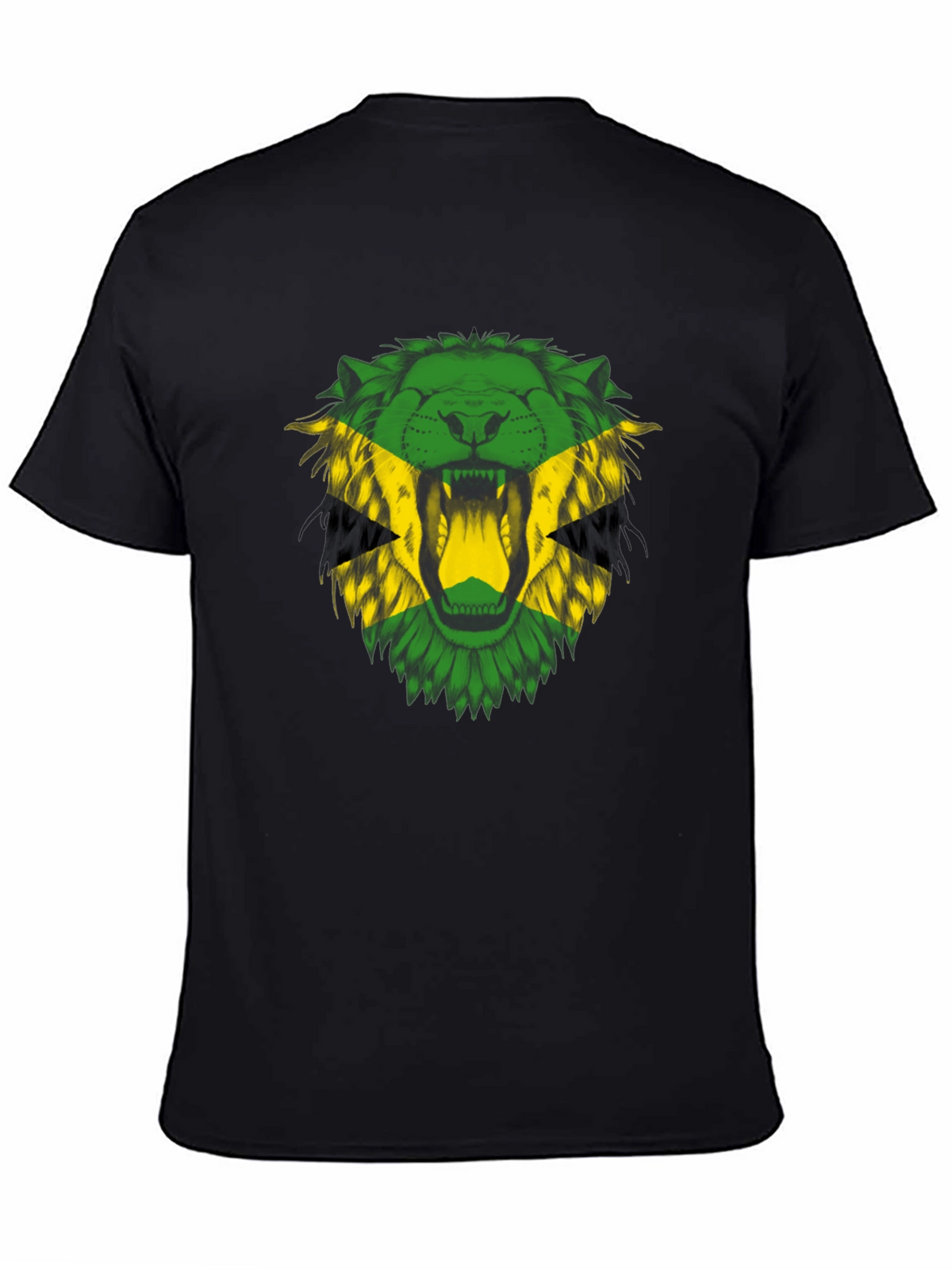 Jamaican Lion T-Shirt - Bold Rasta Reggae Style