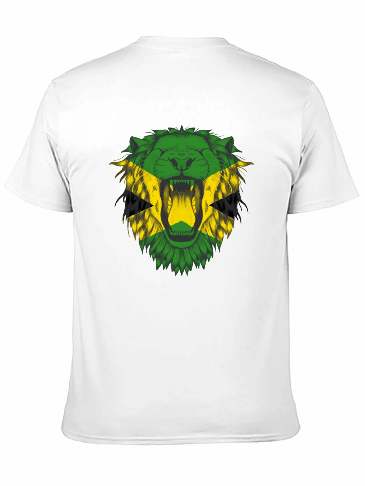 Jamaican Lion T-Shirt - Bold Rasta Reggae Style