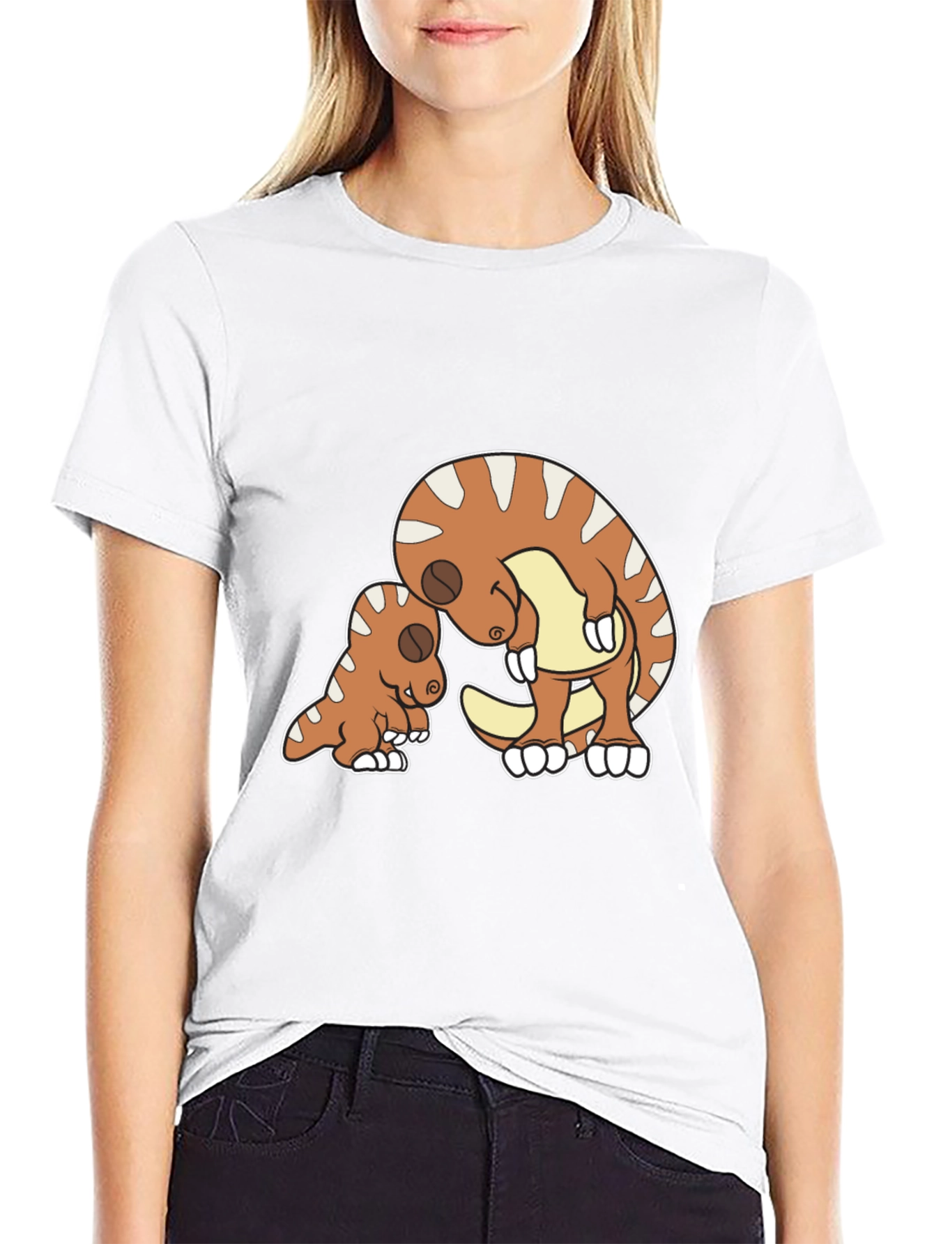 Dinosaur T-Shirt Cute Mama & Baby
