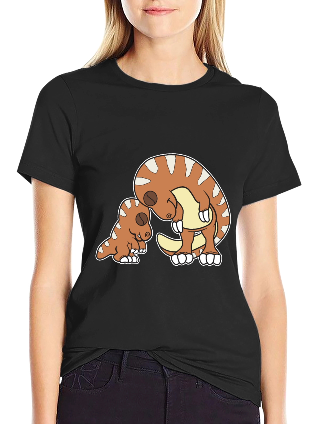 Dinosaur T-Shirt Cute Mama & Baby