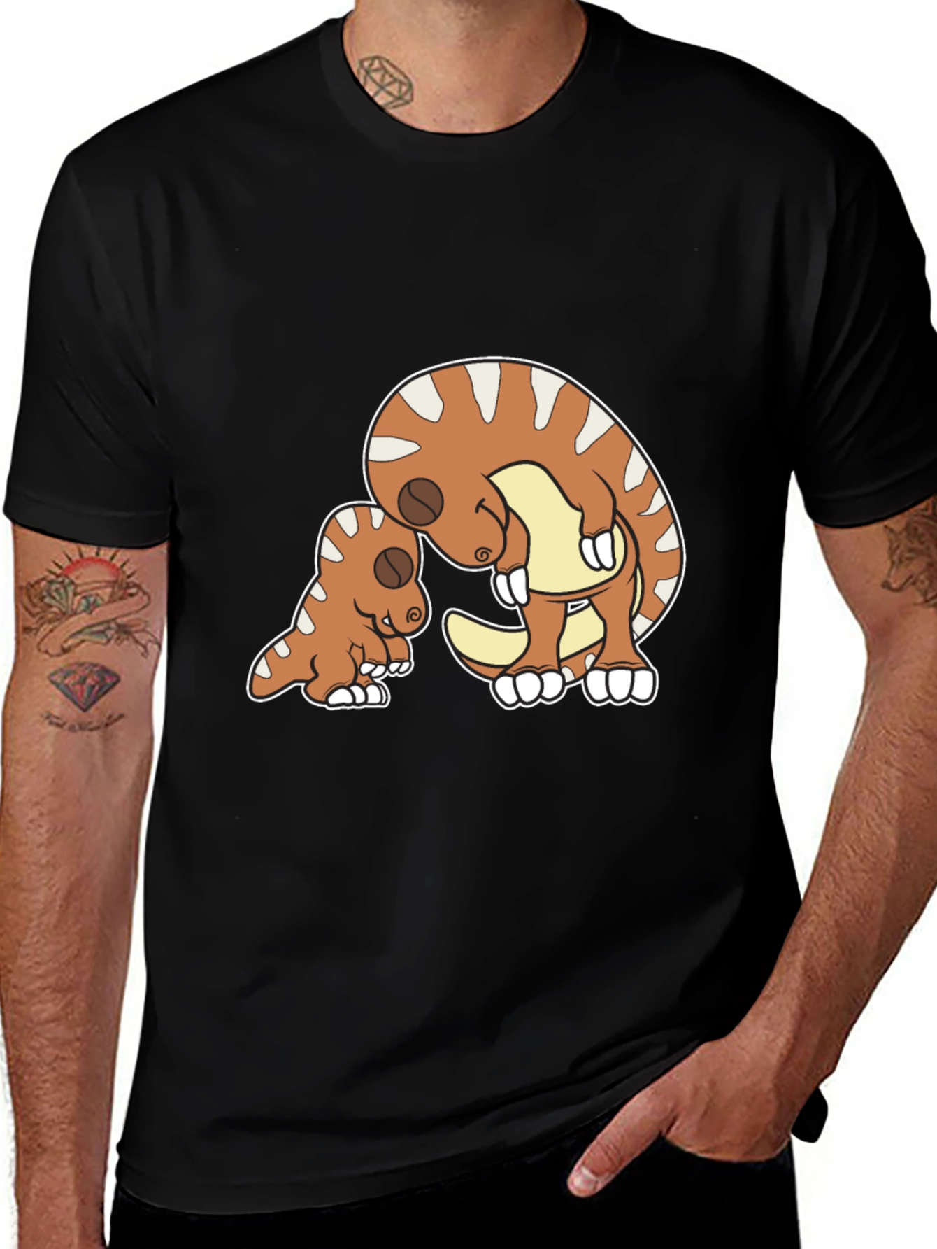 Dinosaur T-Shirt Cute Mama & Baby