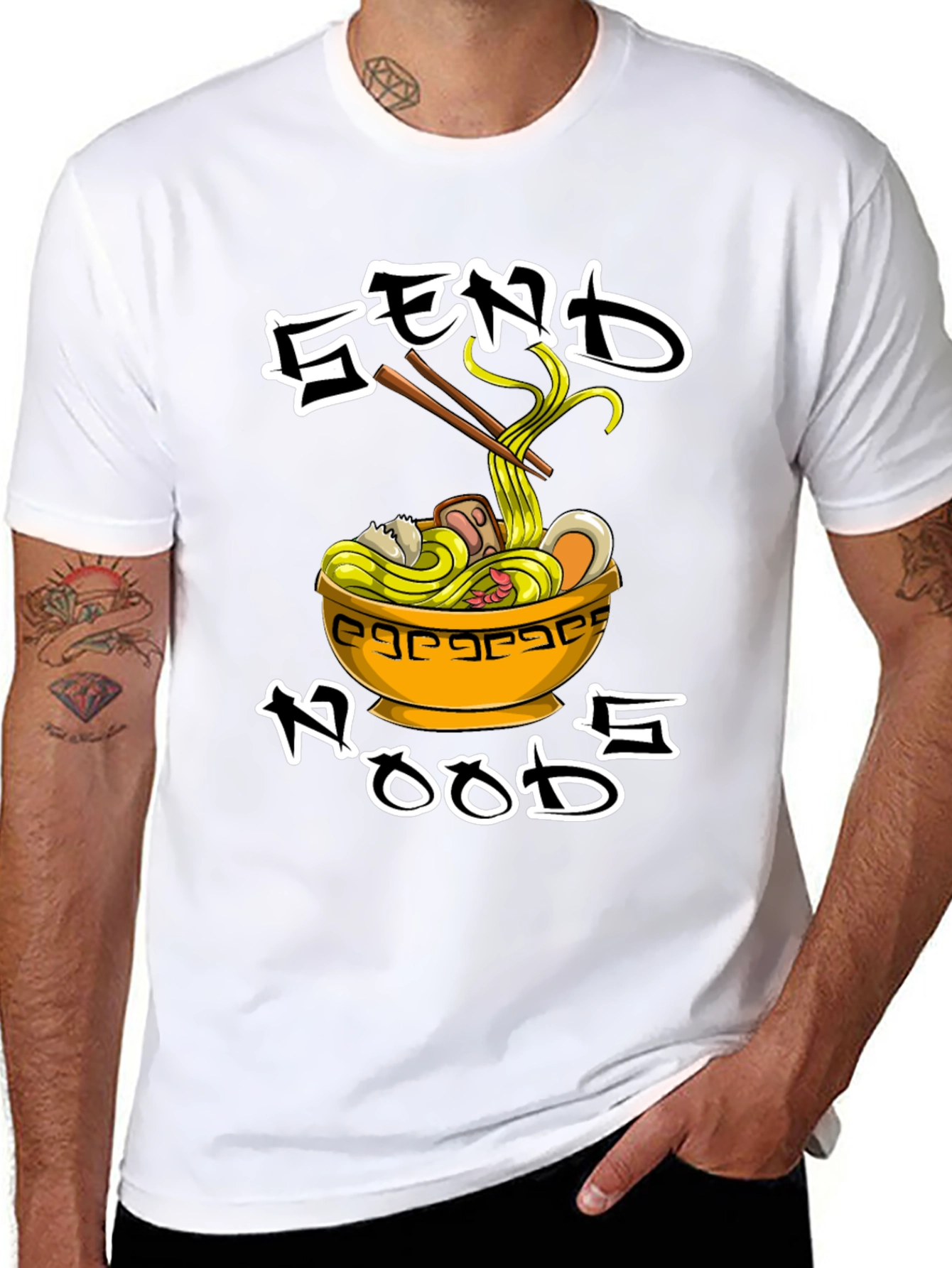 Send Noods Ramen T-Shirt - Unisex Graphic Tee
